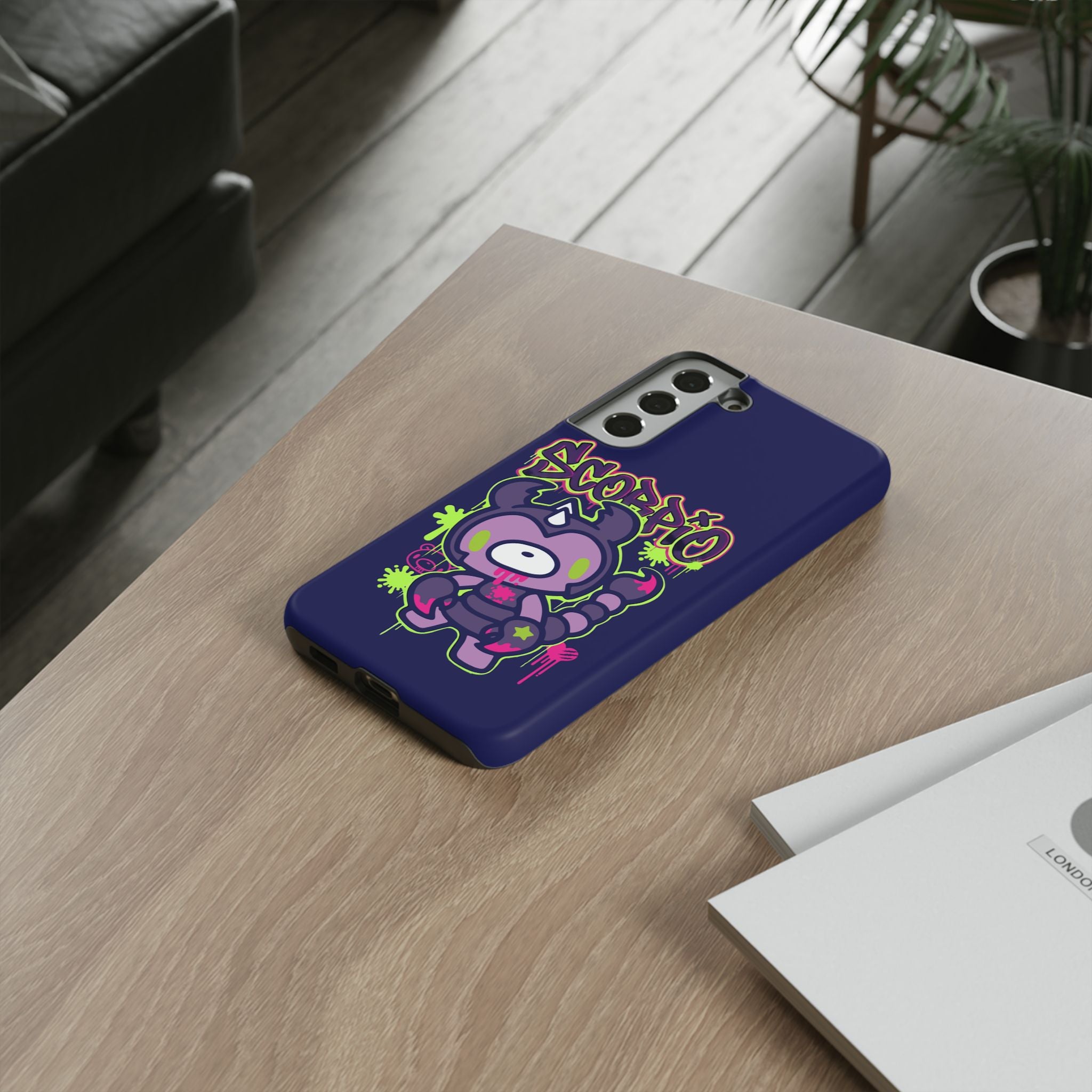 Zodiac Scorpio Gloomy Bear Phone Case
