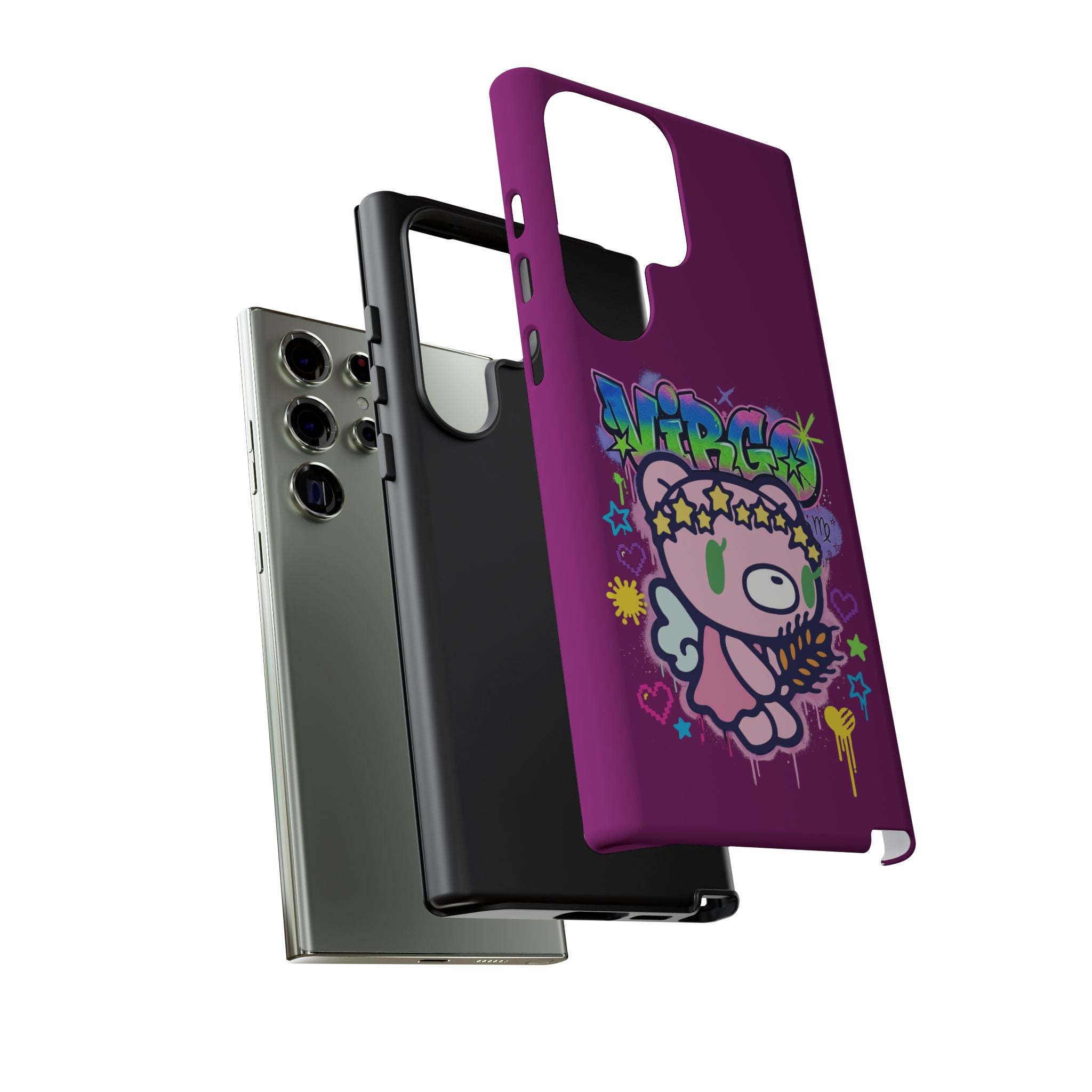 Zodiac Virgo  Gloomy Bear  Phone Case