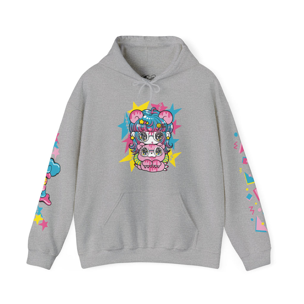 YURIE SEKIYA X GLOOMY BEAR🌟STARRY GAL 2024 Unisex Hooded Sweatshirt