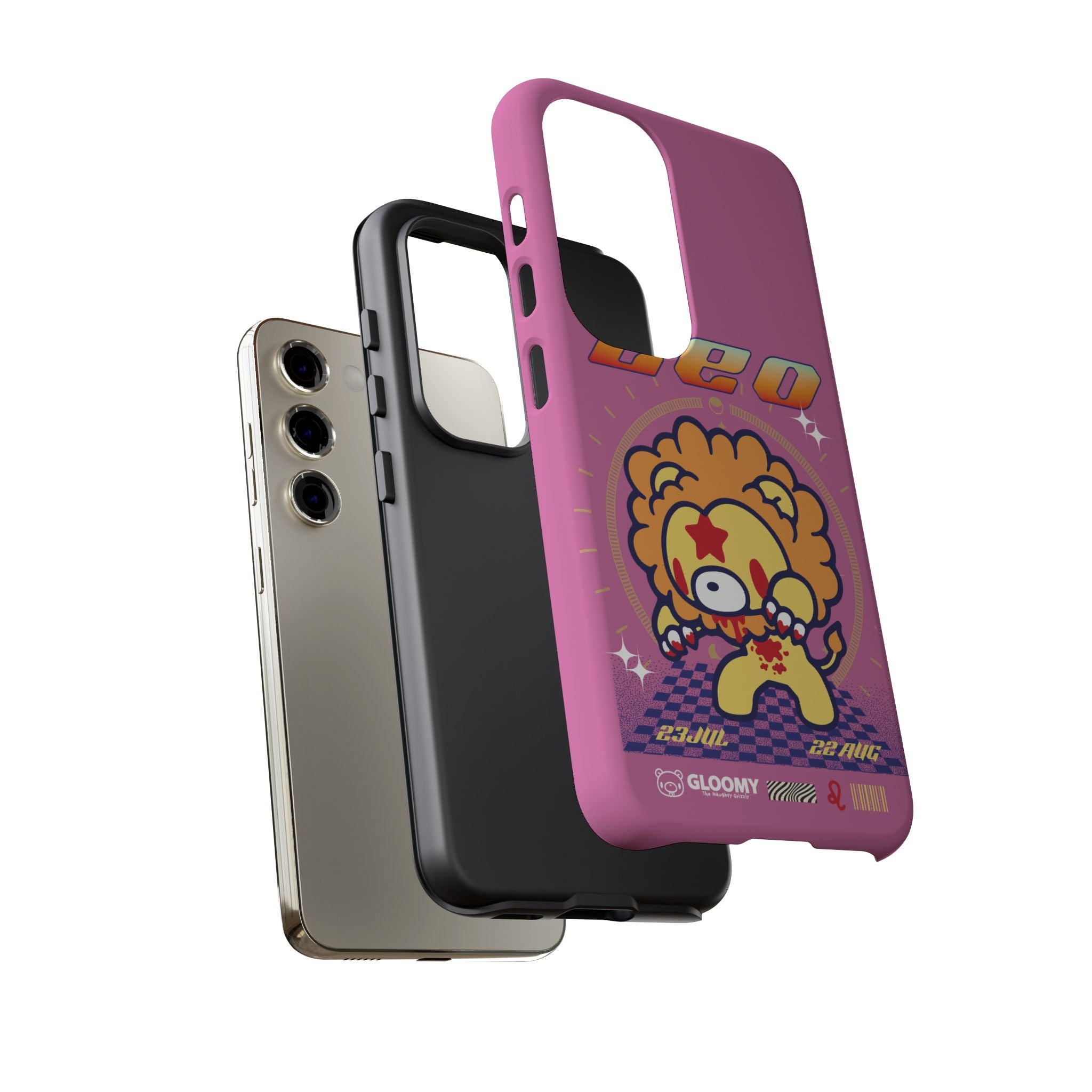 Zodiac Leo gloomy bear Phone Case