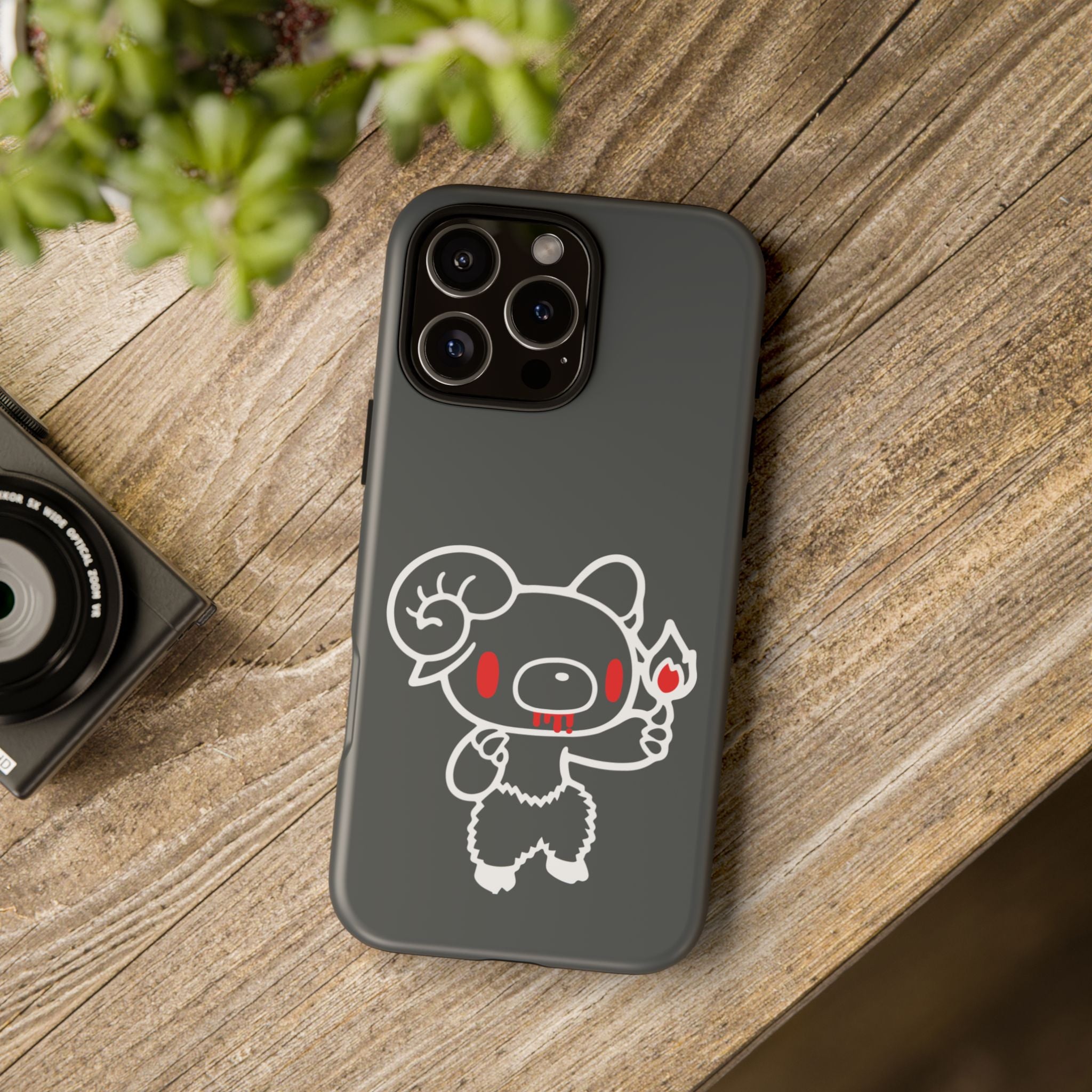 Zodiac Aries Gloomy Bear Phone Case