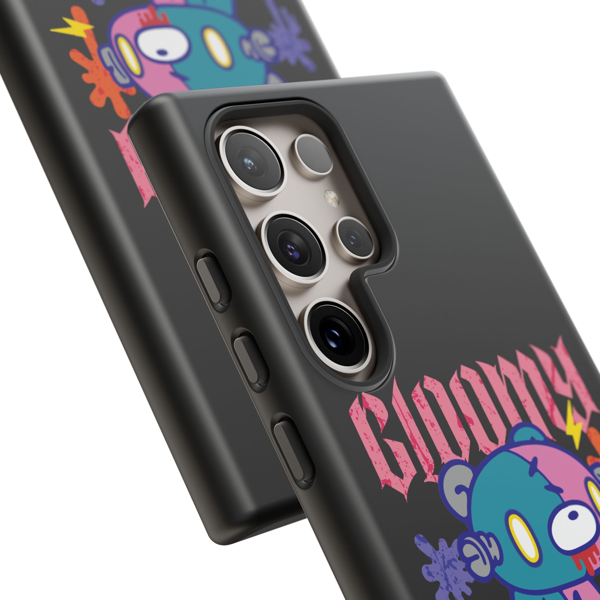 gloomy bear Halloween patchwork Phone Case