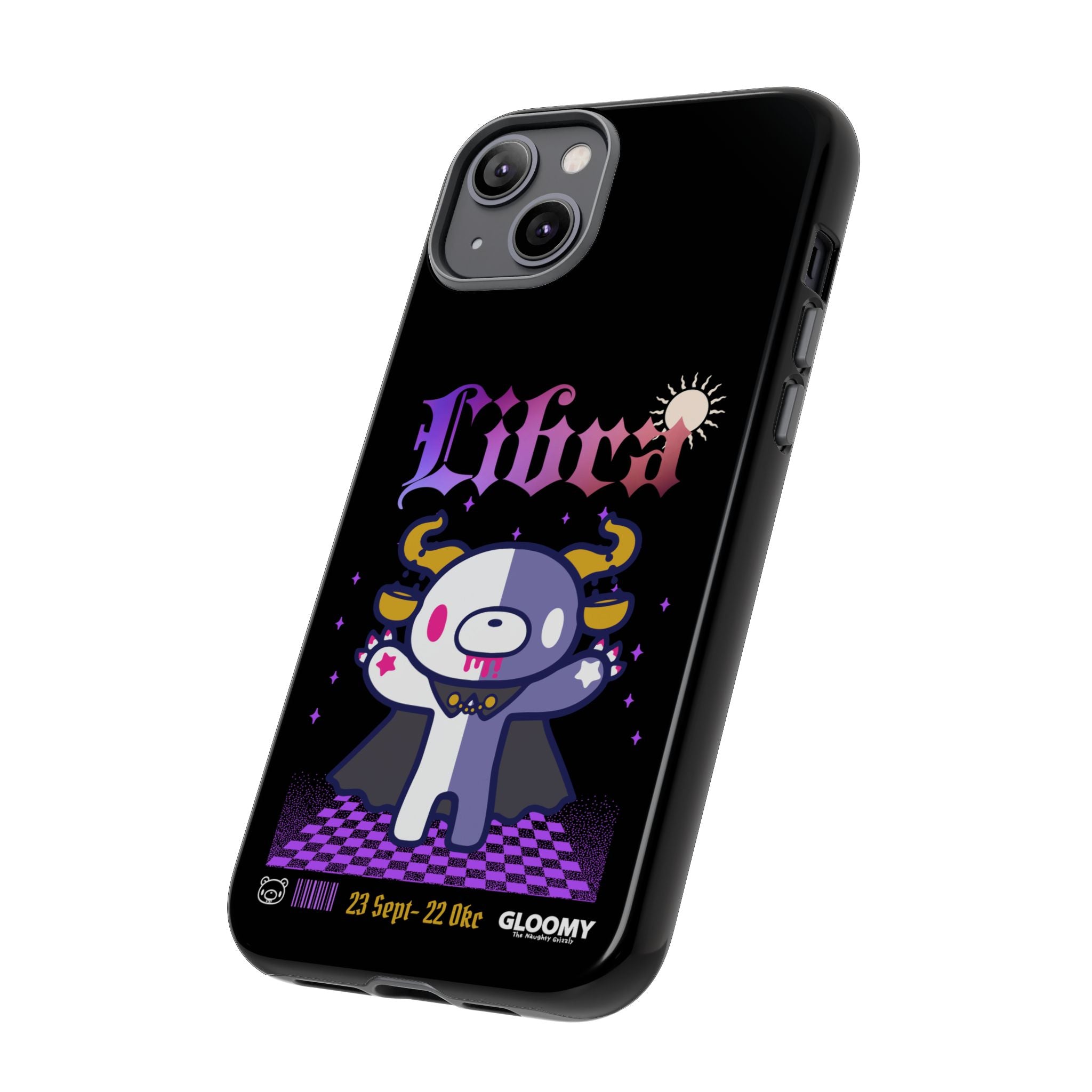 gloomy Bear Libra Zodiac Phone Case