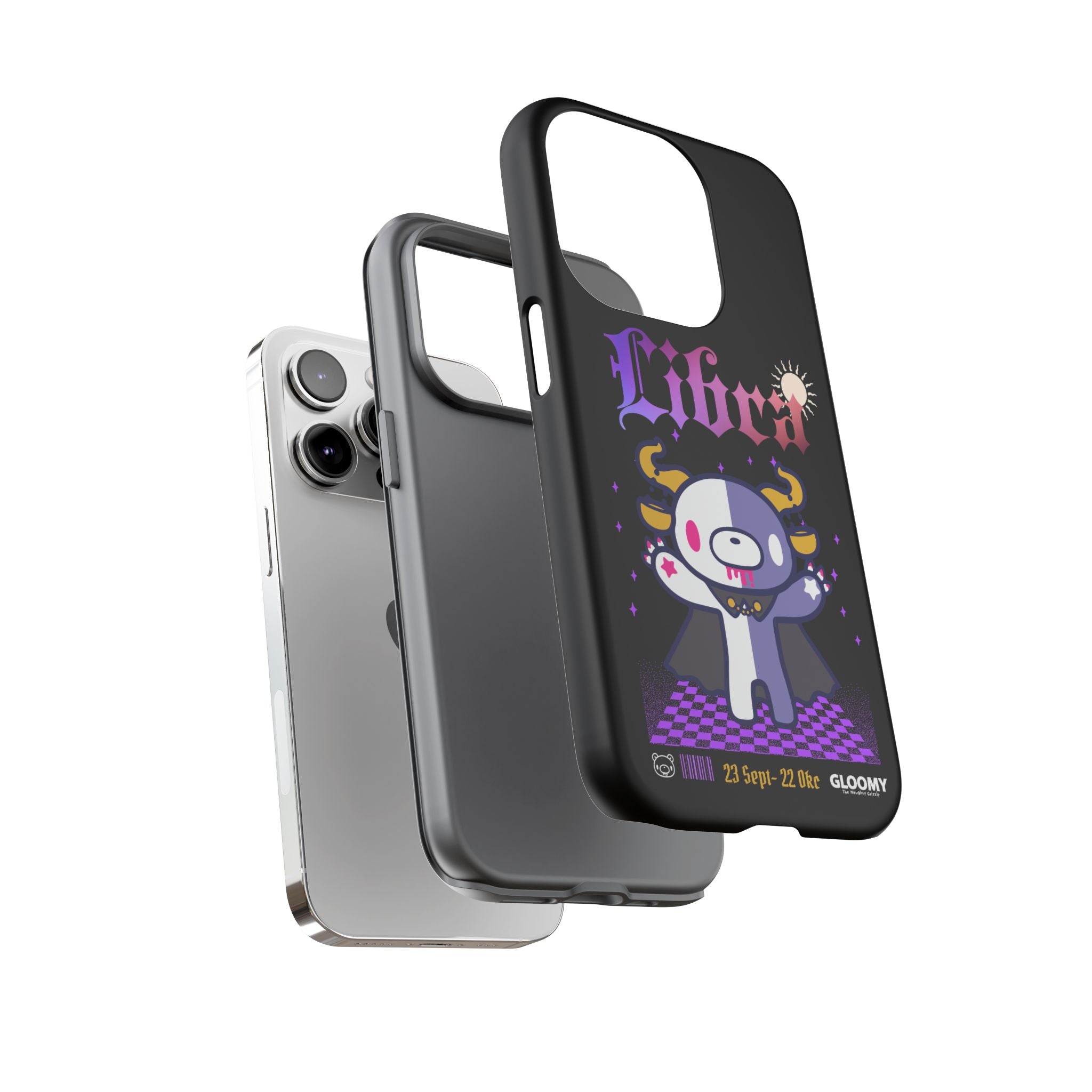 gloomy Bear Libra Zodiac Phone Case