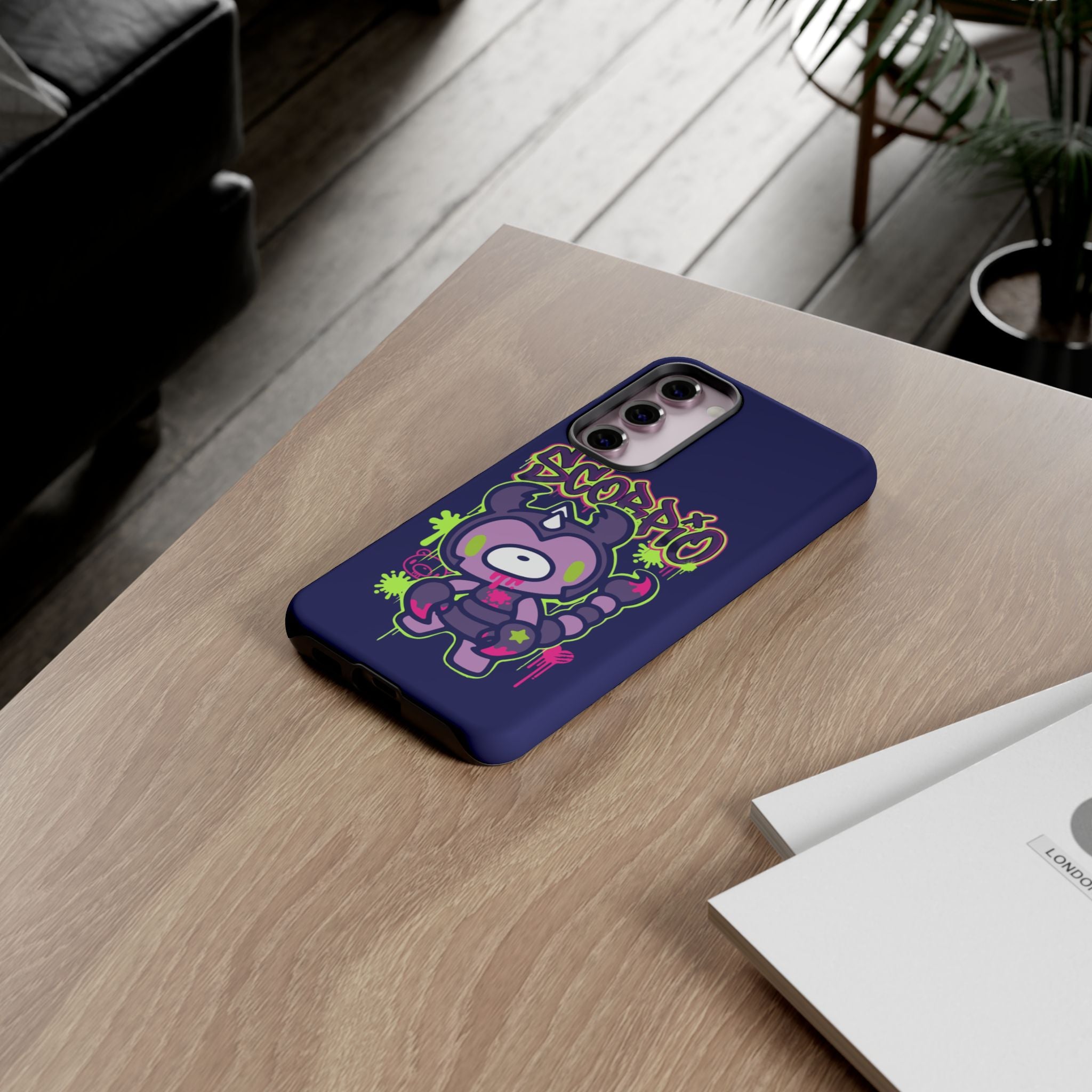 Zodiac Scorpio Gloomy Bear Phone Case