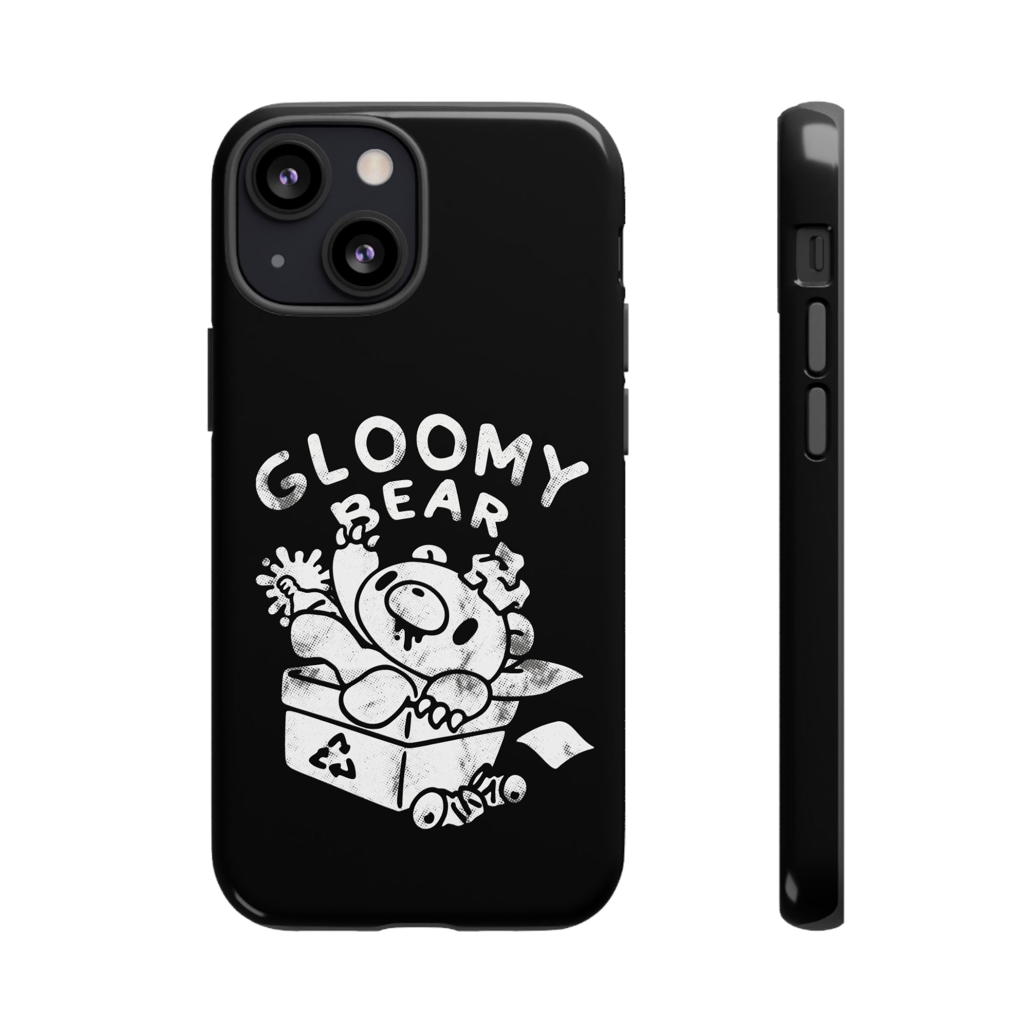 Gloomy trash garbage Phone Case