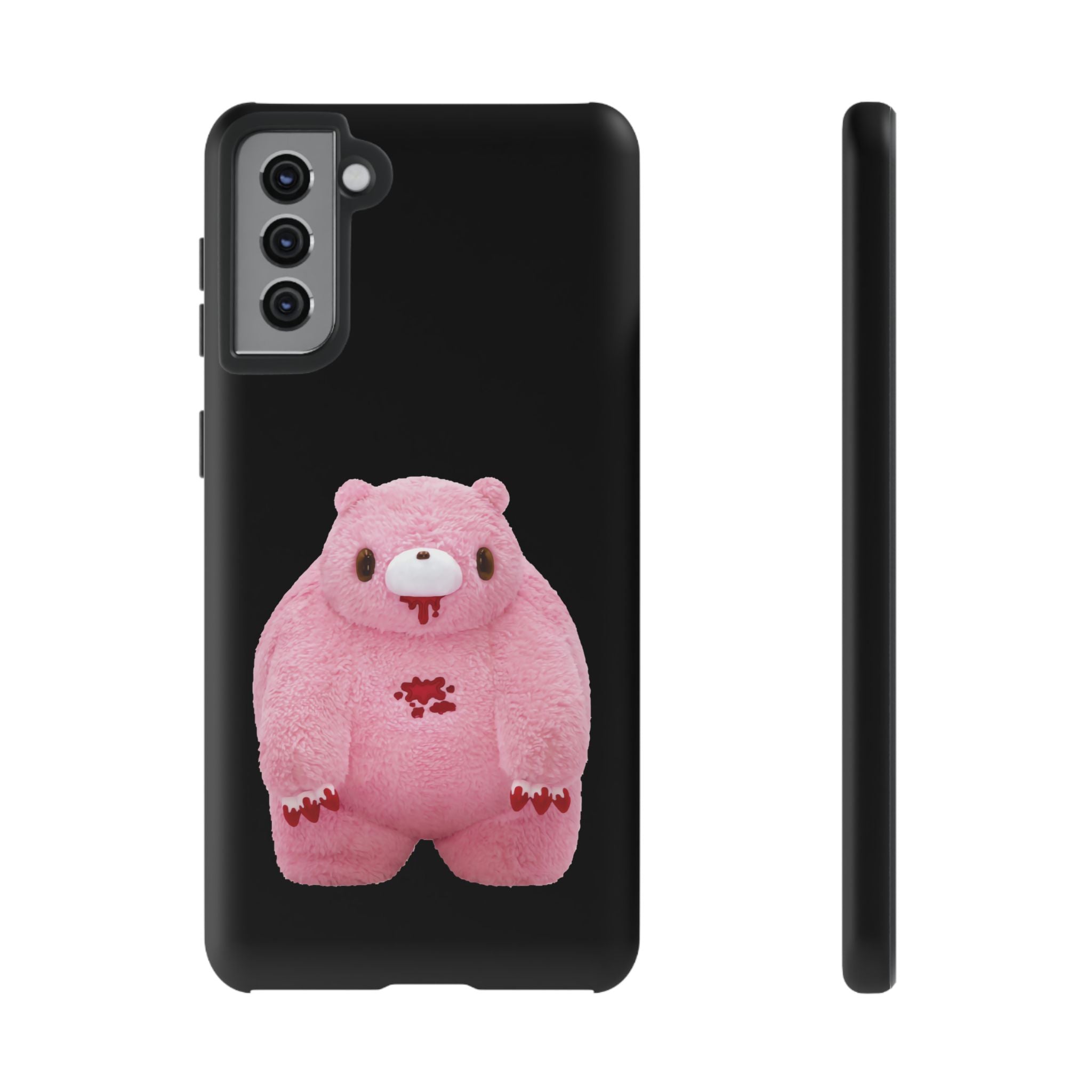 Chubby Gloomy Plush Tough Phone Case