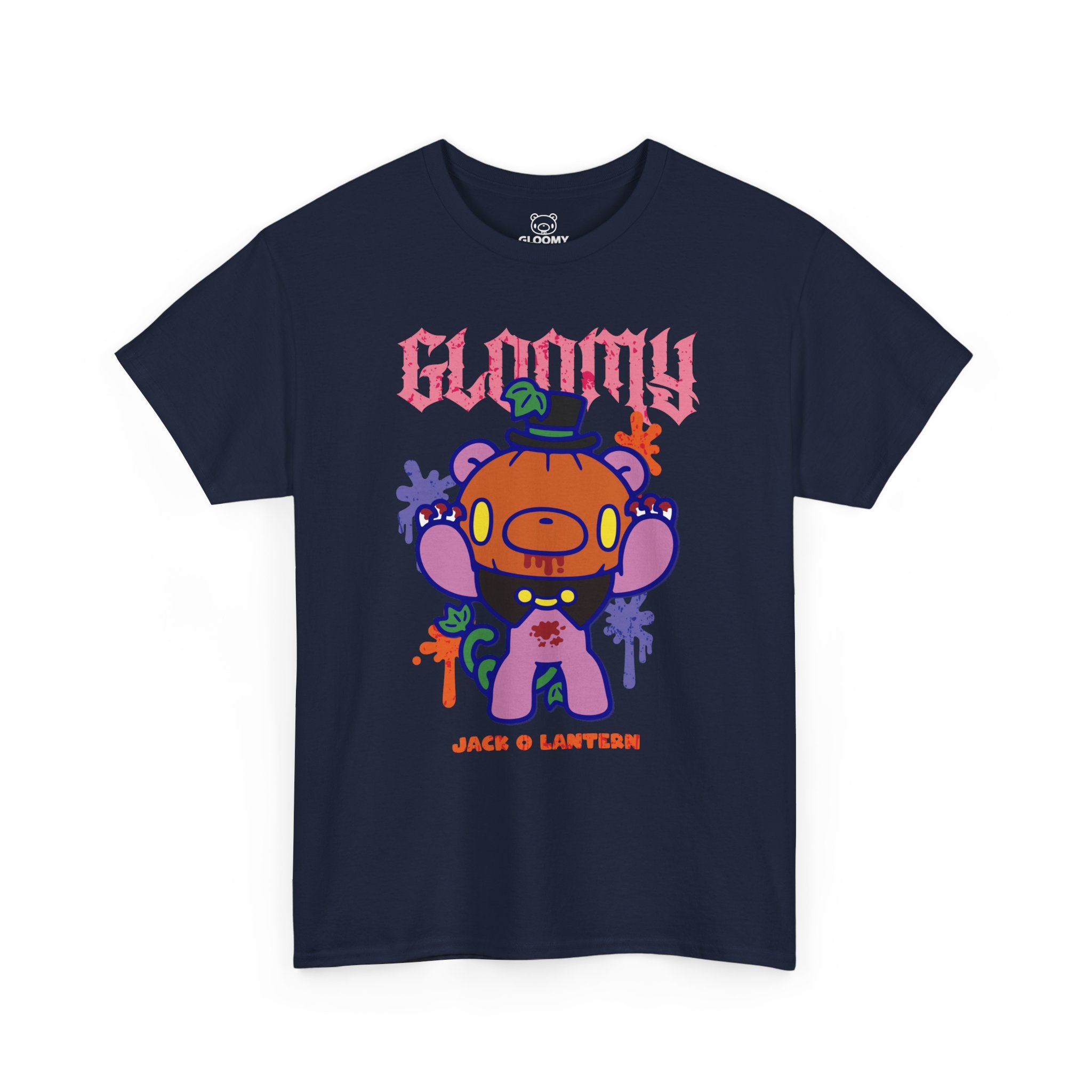 Gloomy Halloween Jack O Lantern T-Shirt