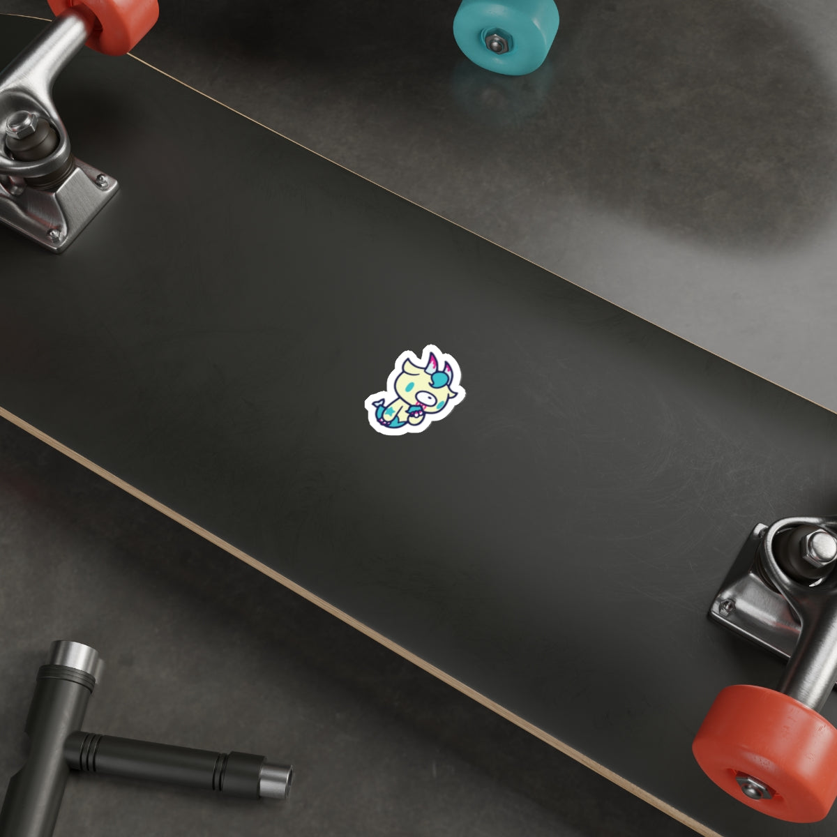 Gloomy Zodiac Capicorn Die-Cut Stickers