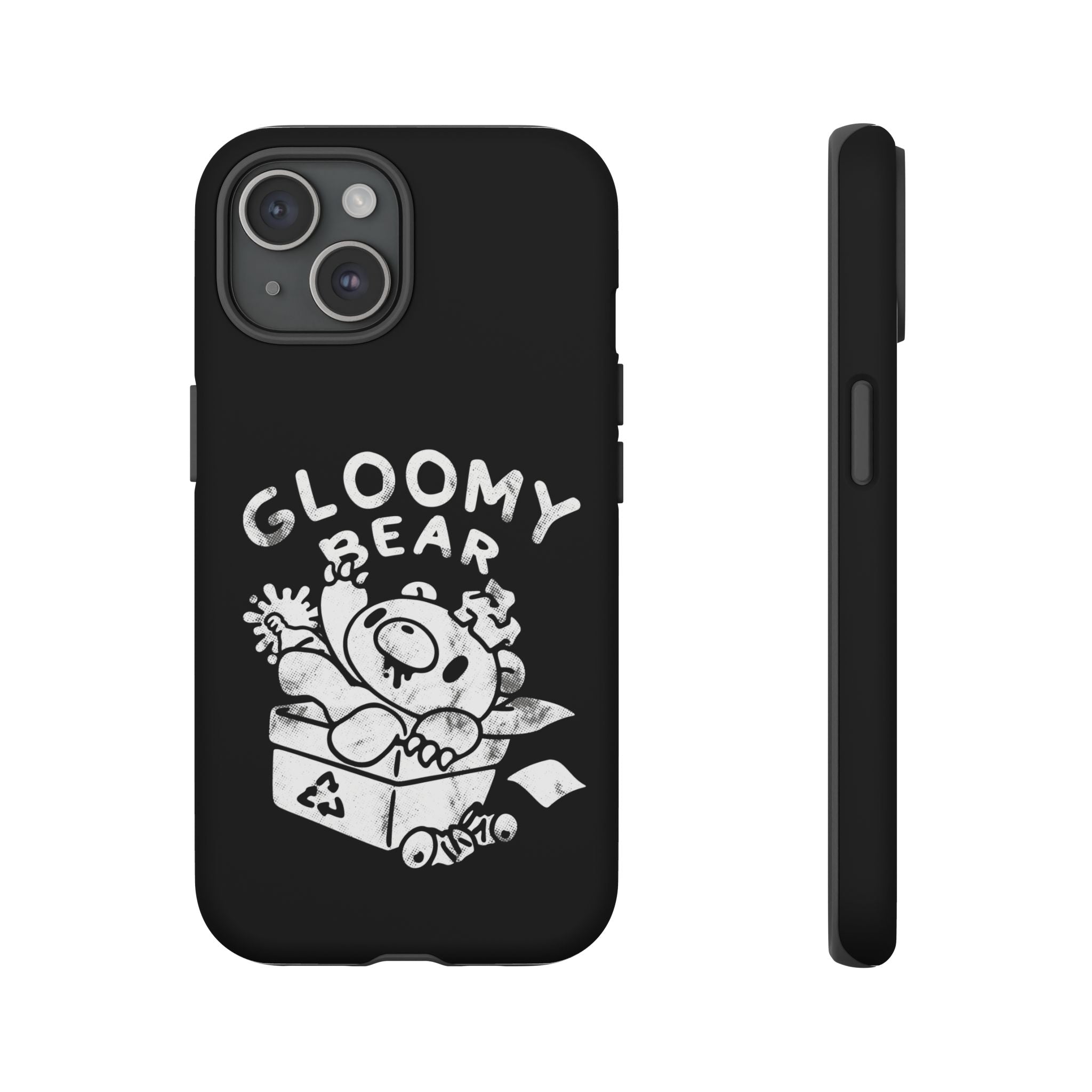Gloomy trash garbage Phone Case