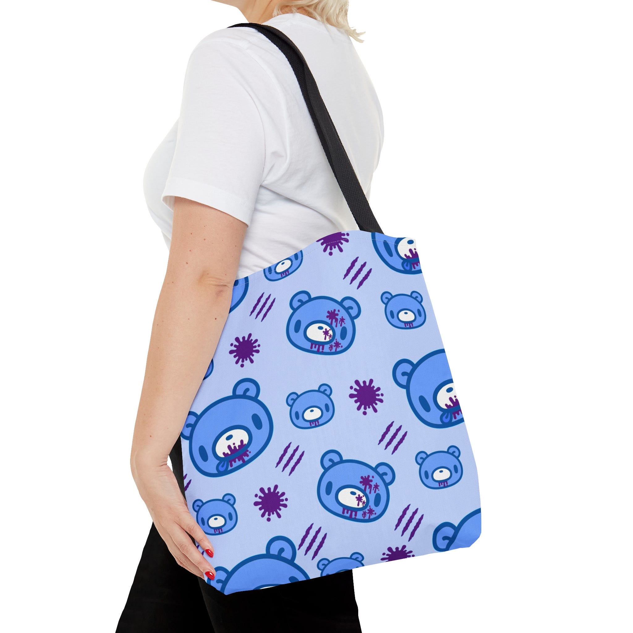 True Blue Gloomy - Canvas Tote Bag
