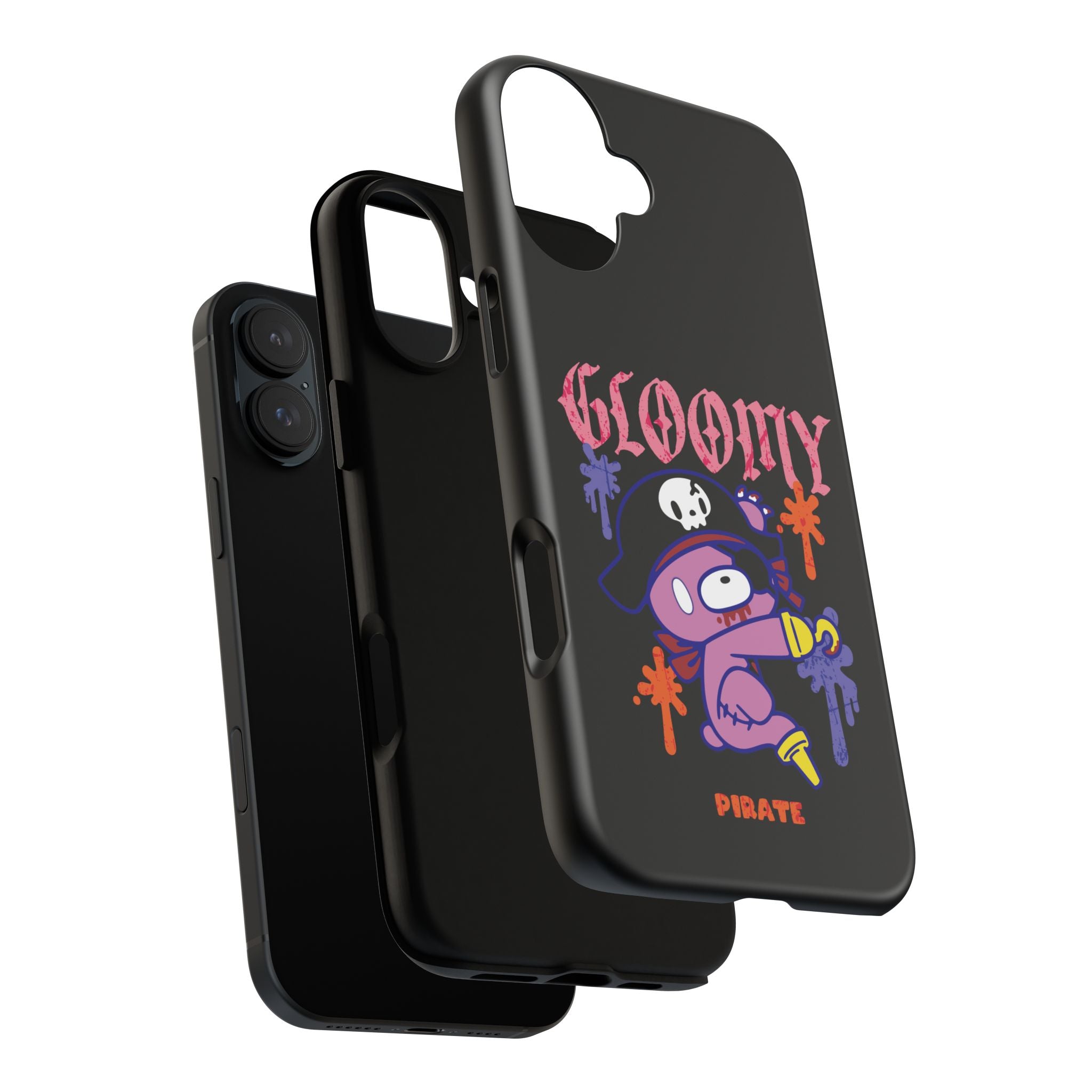 gloomy bear Halloween pirate Phone Case