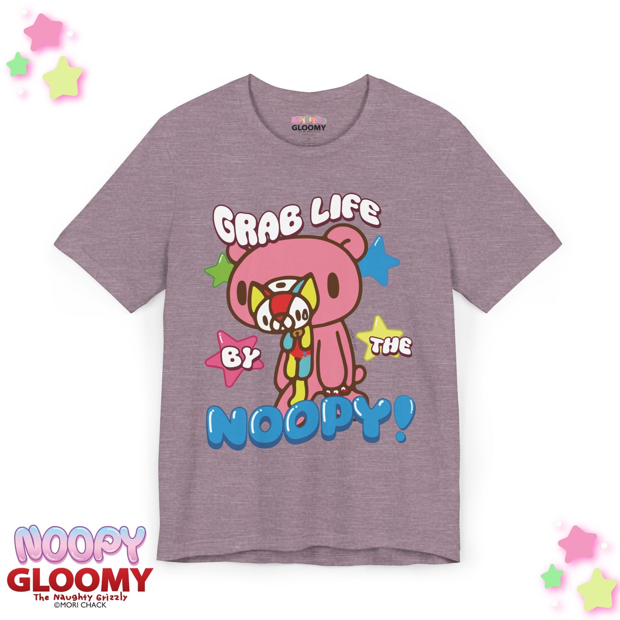 Grab Life By The Noopy - Unisex Tee Shirt [BONBON]