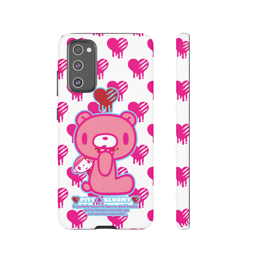 Gloomy Bear White - Tough Phone Case