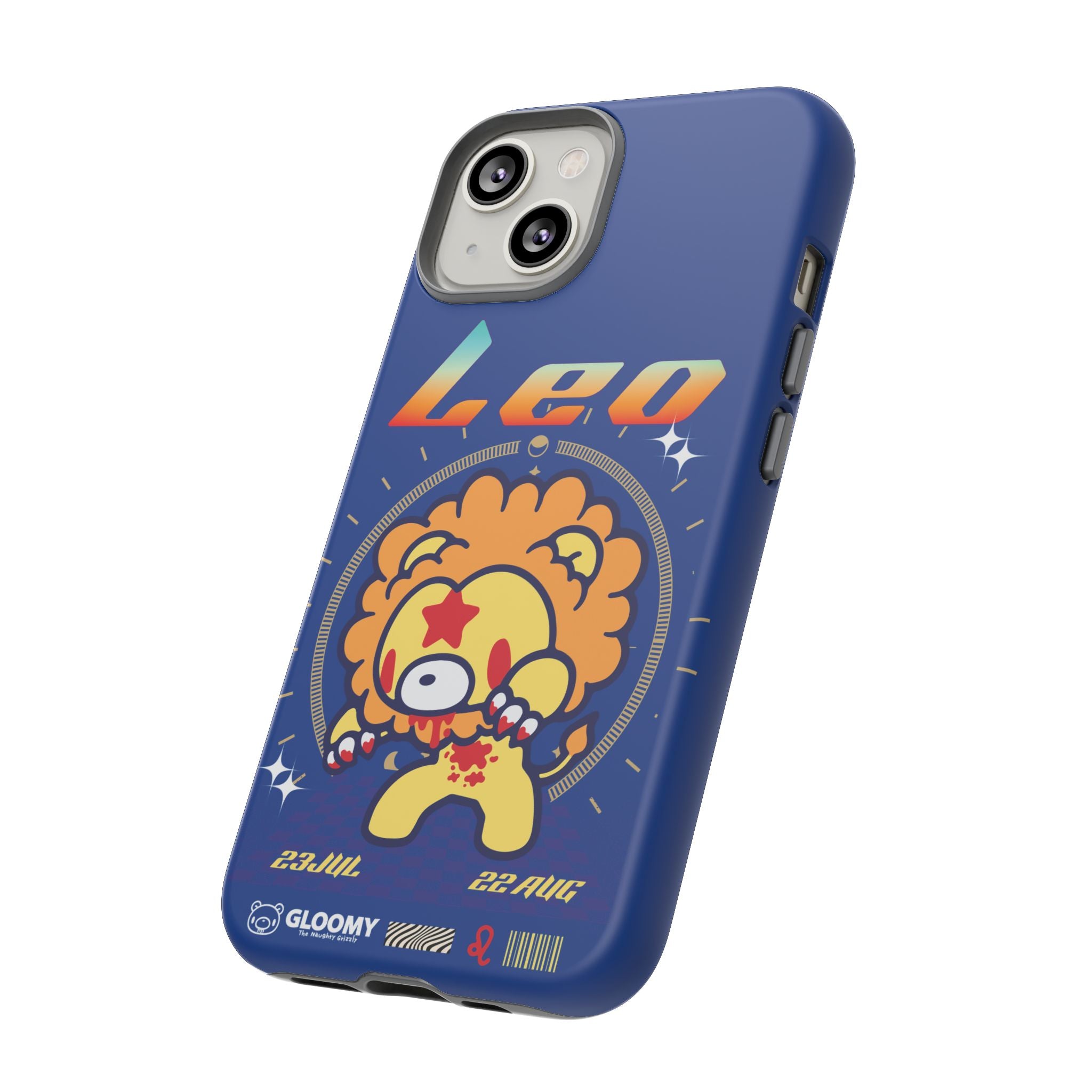 Zodiac Leo gloomy bear Phone Case