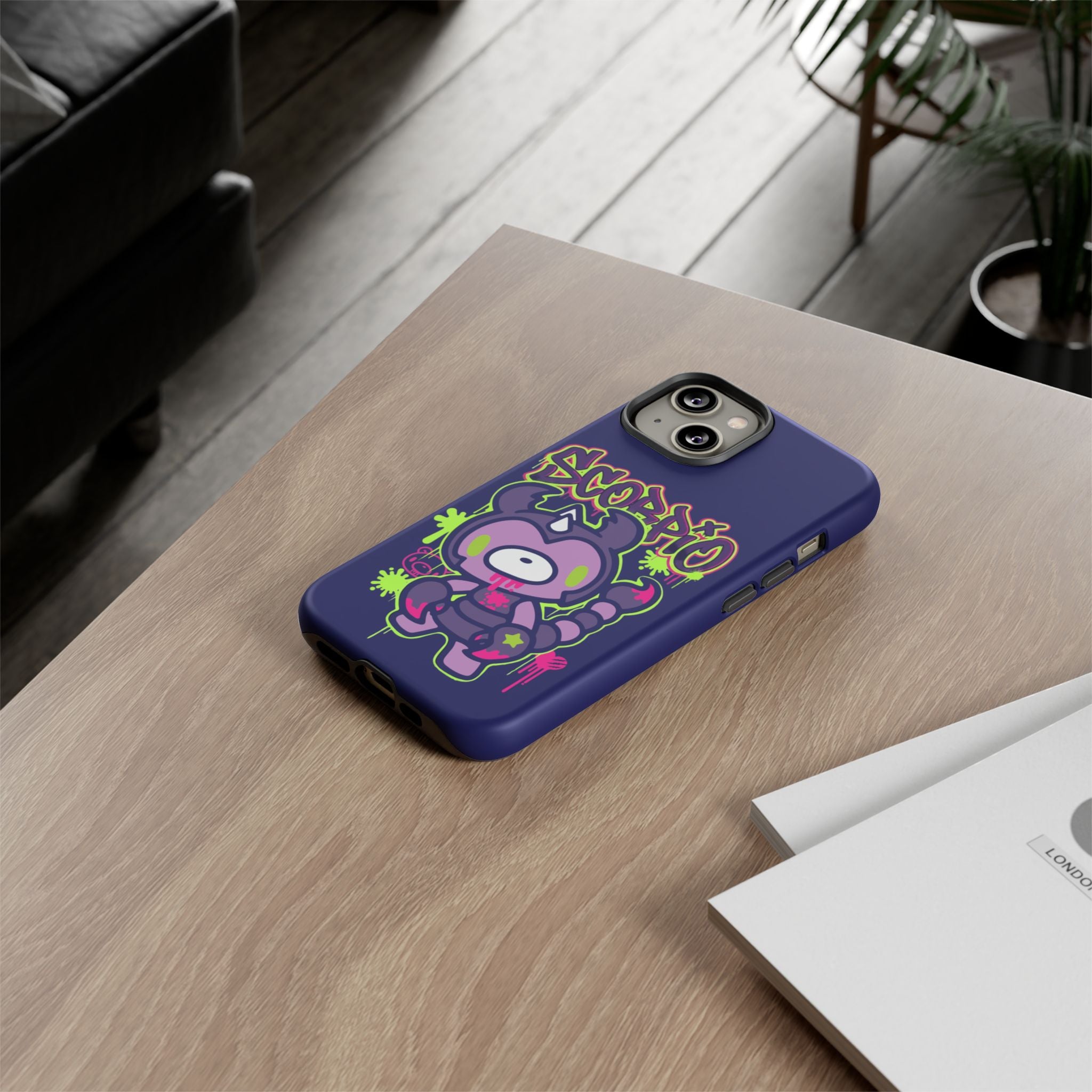 Zodiac Scorpio Gloomy Bear Phone Case