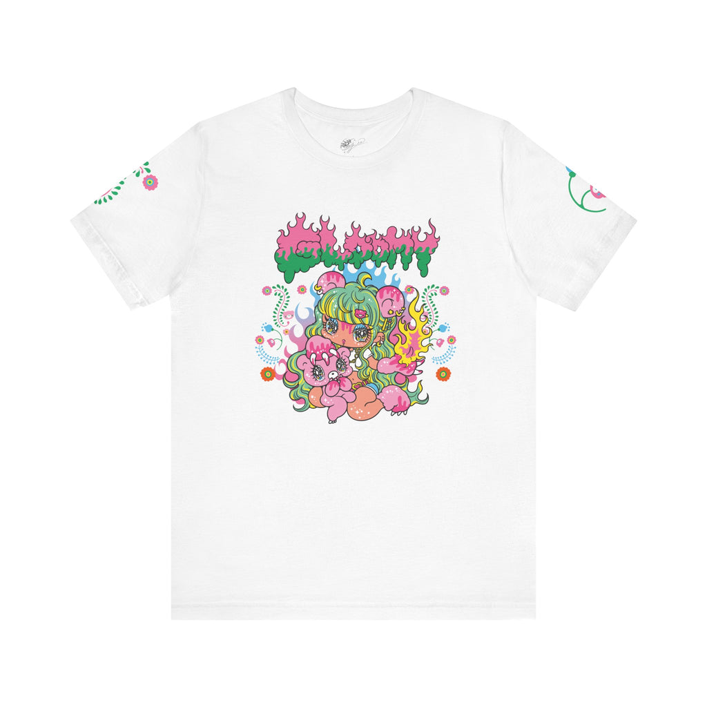 YURIE SEKIYA X GLOOMY BEAR🌟 FLAME GAL 2024 Unisex Short Sleeve Tee