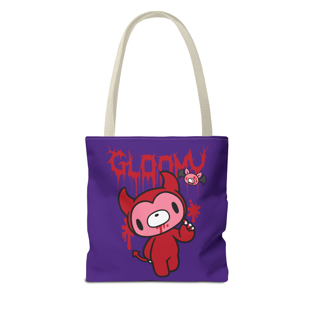 Gloomy Bear Halloween Devil Tote Bag - 2024