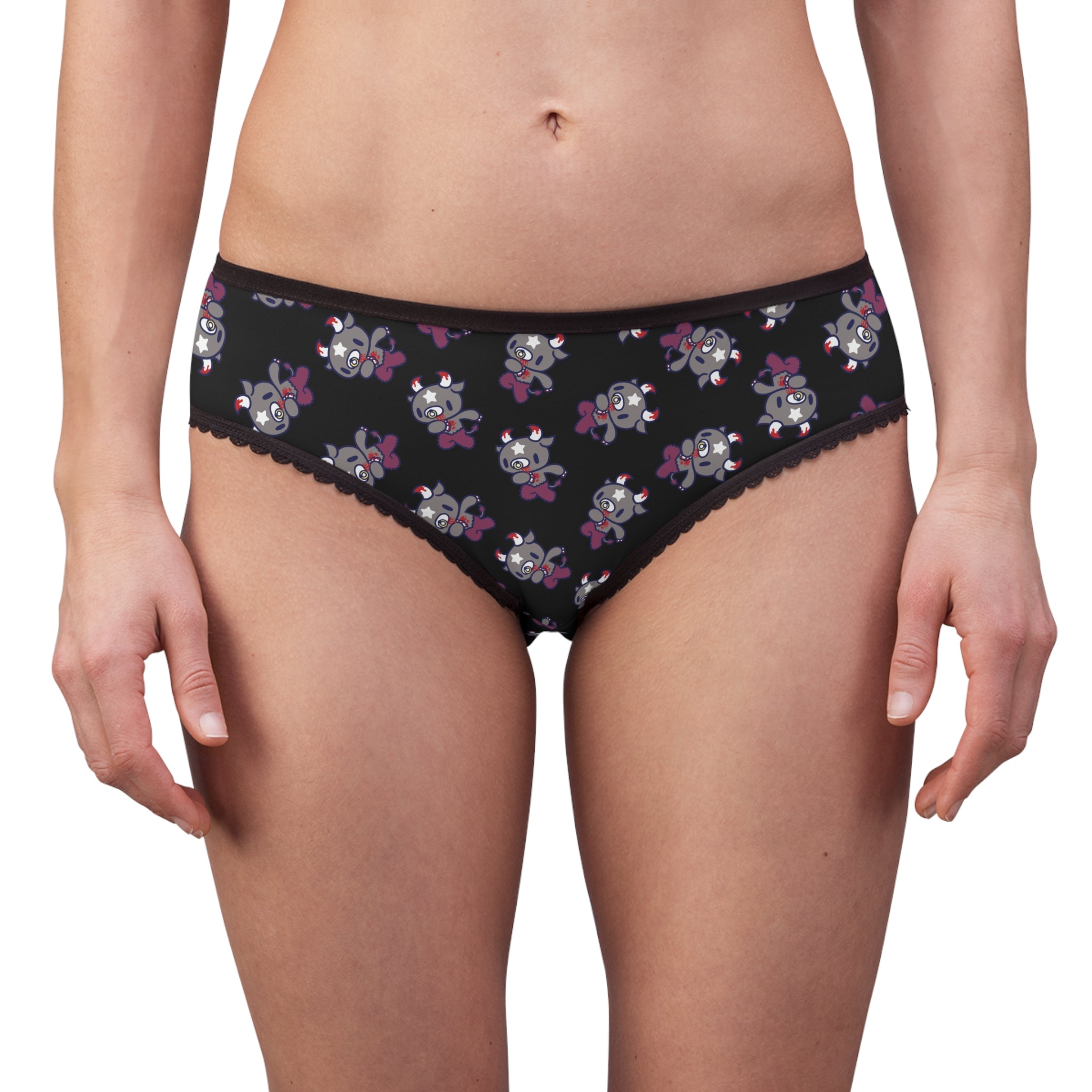 Gloomy Taurus Women's Briefs (AOP)