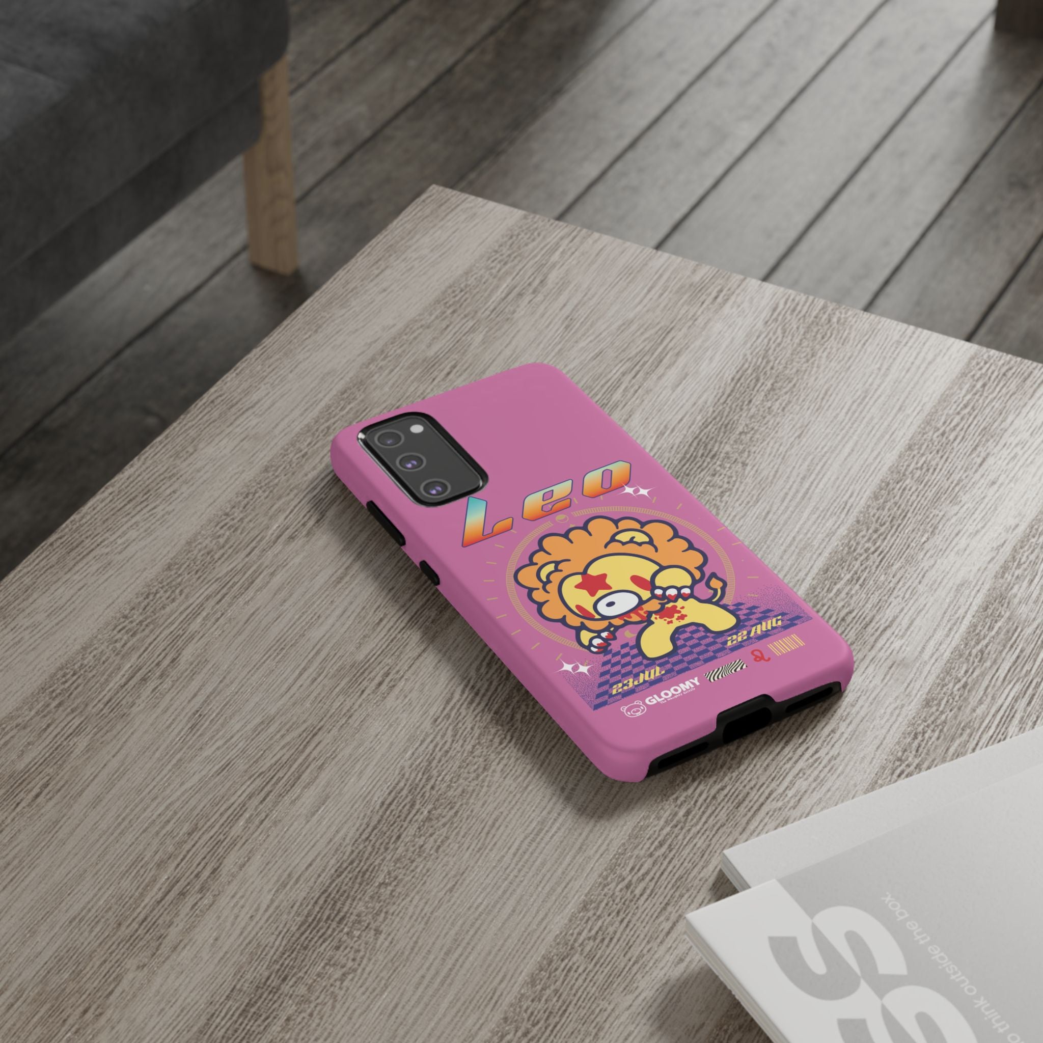 Zodiac Leo gloomy bear Phone Case