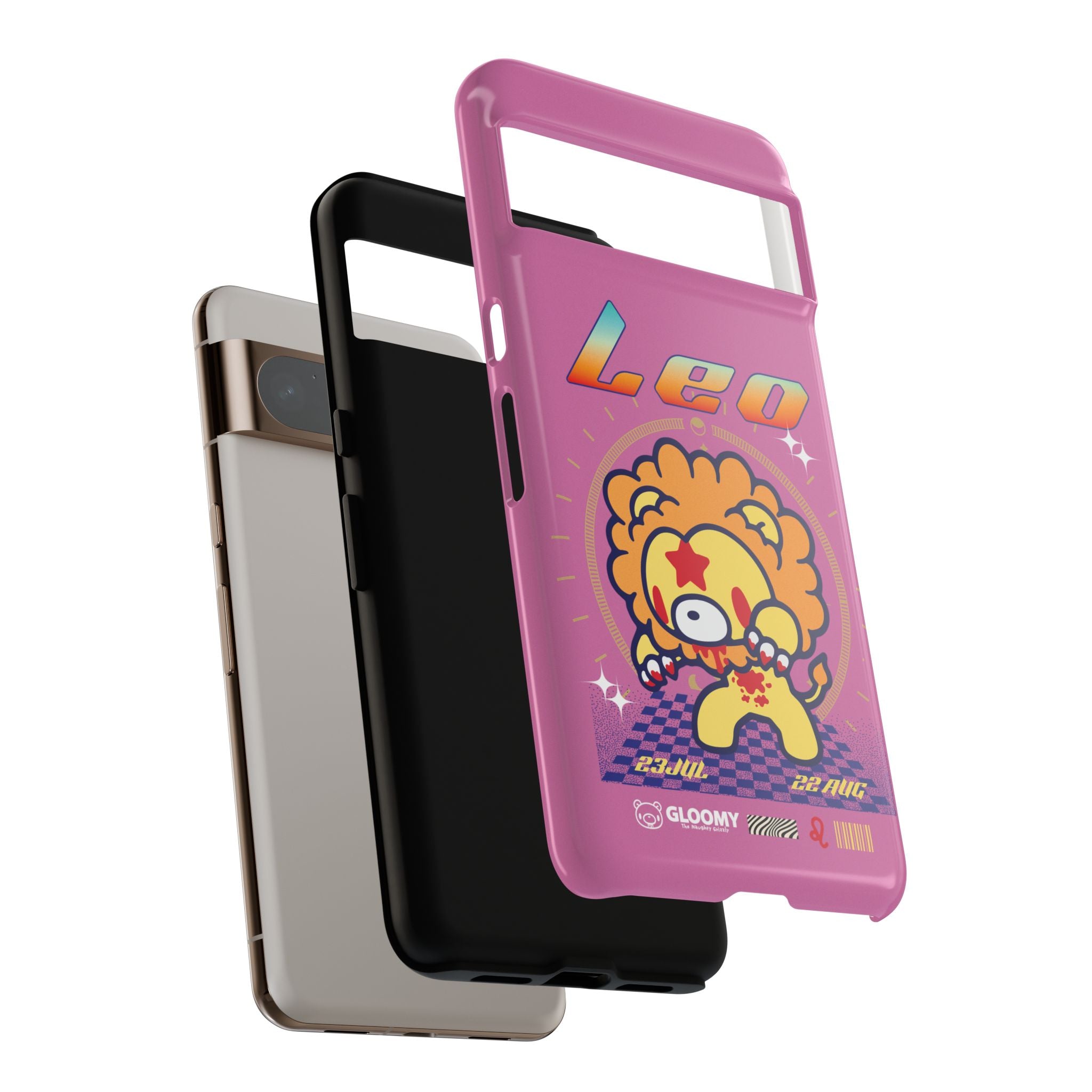 Zodiac Leo gloomy bear Phone Case