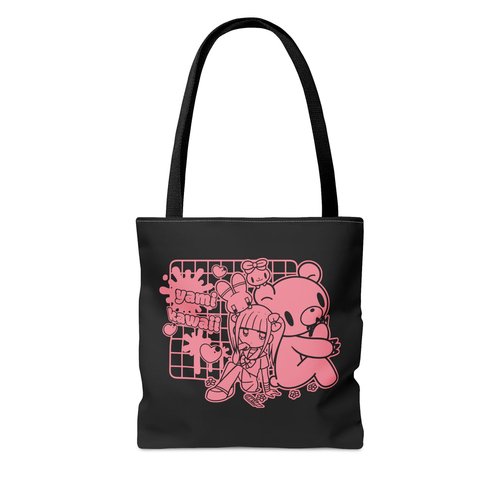 MENHERACHAN x GLOOMY BEAR Yami Kawaii Tote Bag