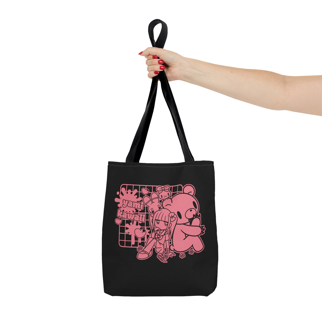 MENHERACHAN x GLOOMY BEAR Yami Kawaii Tote Bag