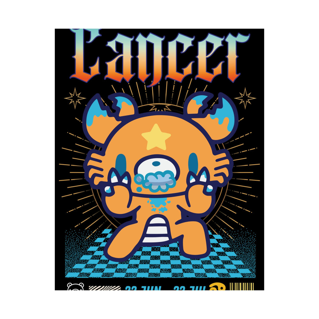 Cancer Zodiac Satin Posters (300gsm)