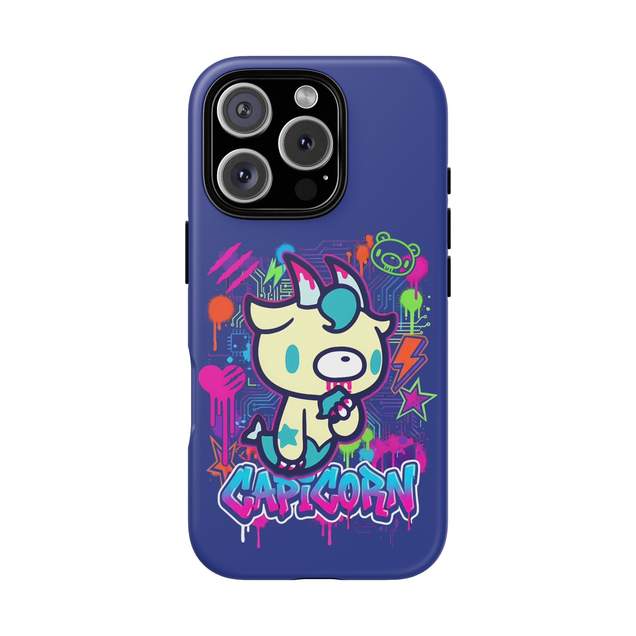 Zodiac Capricorn Gloomy Bear Phone Case