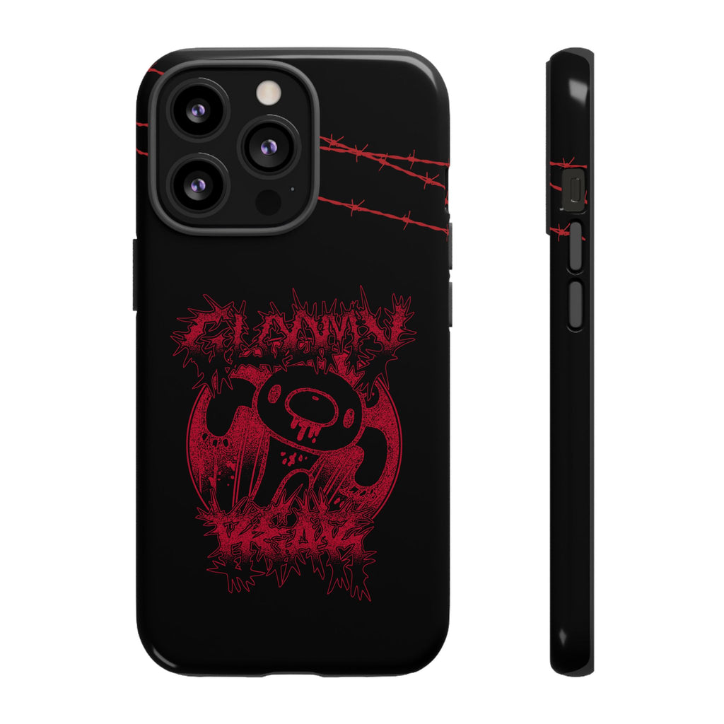 Gloomy Bear Metal Show Red Phone Case