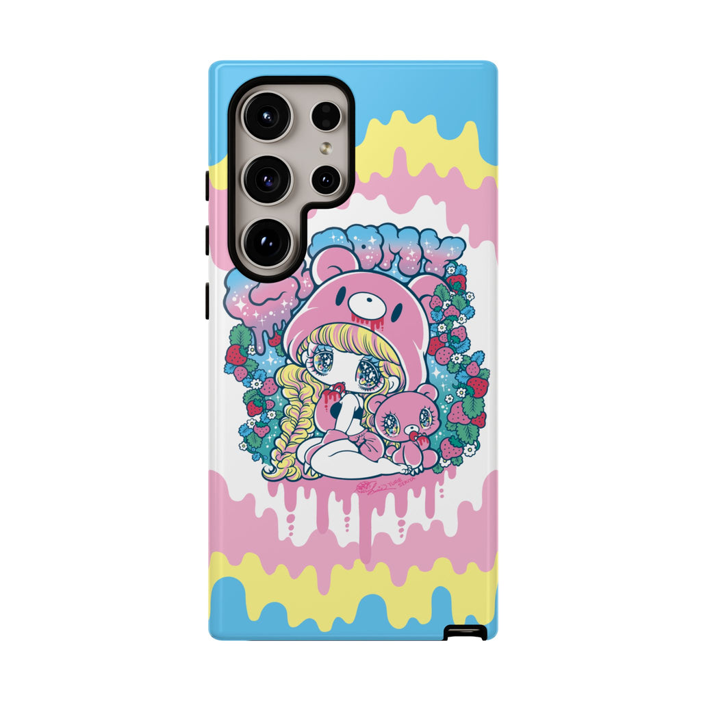 YURIE SEKIYA x GLOOMY BEAR ⭐️ GLOOMY-GIRL STRAWBERRY PHONE CASE