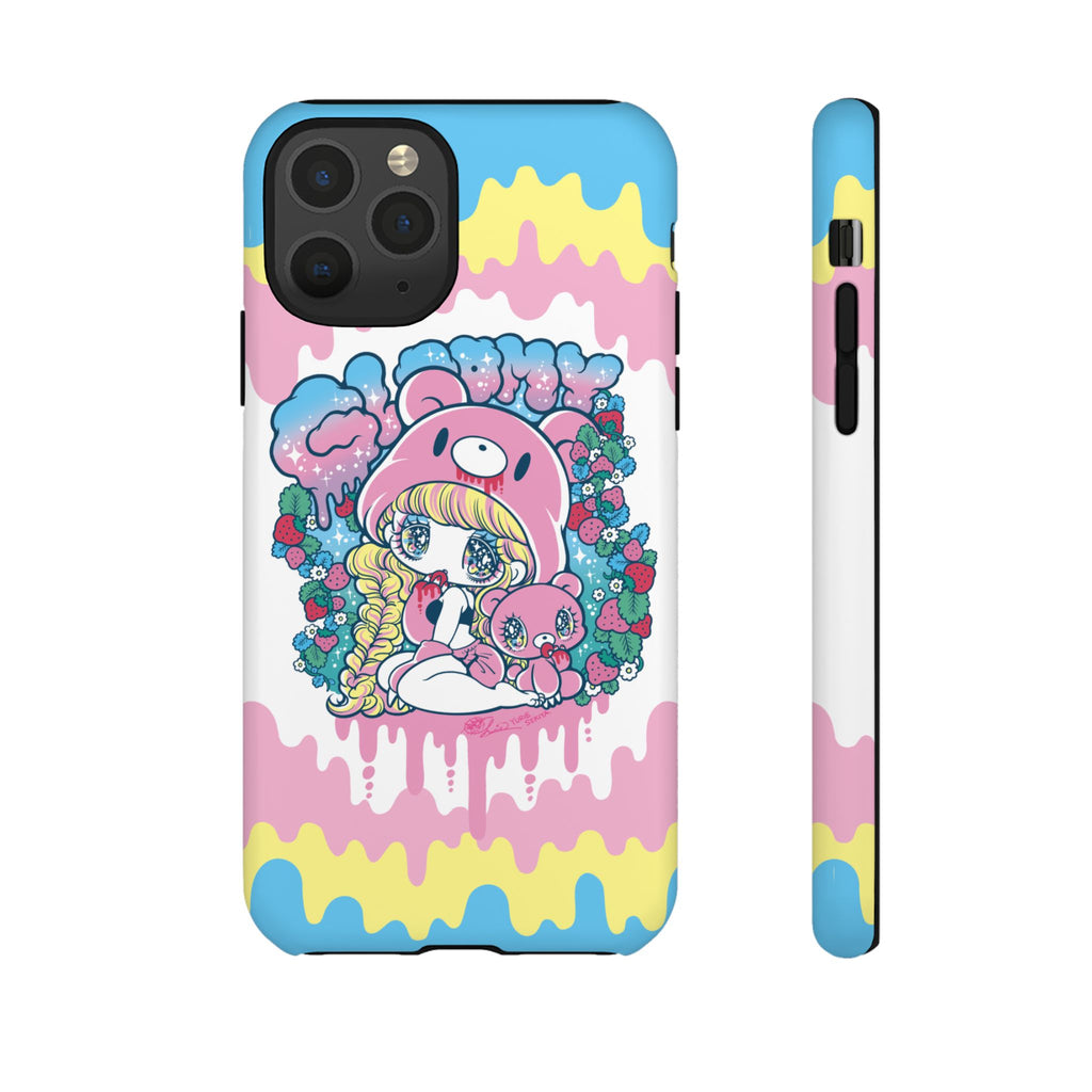 YURIE SEKIYA x GLOOMY BEAR ⭐️ GLOOMY-GIRL STRAWBERRY PHONE CASE