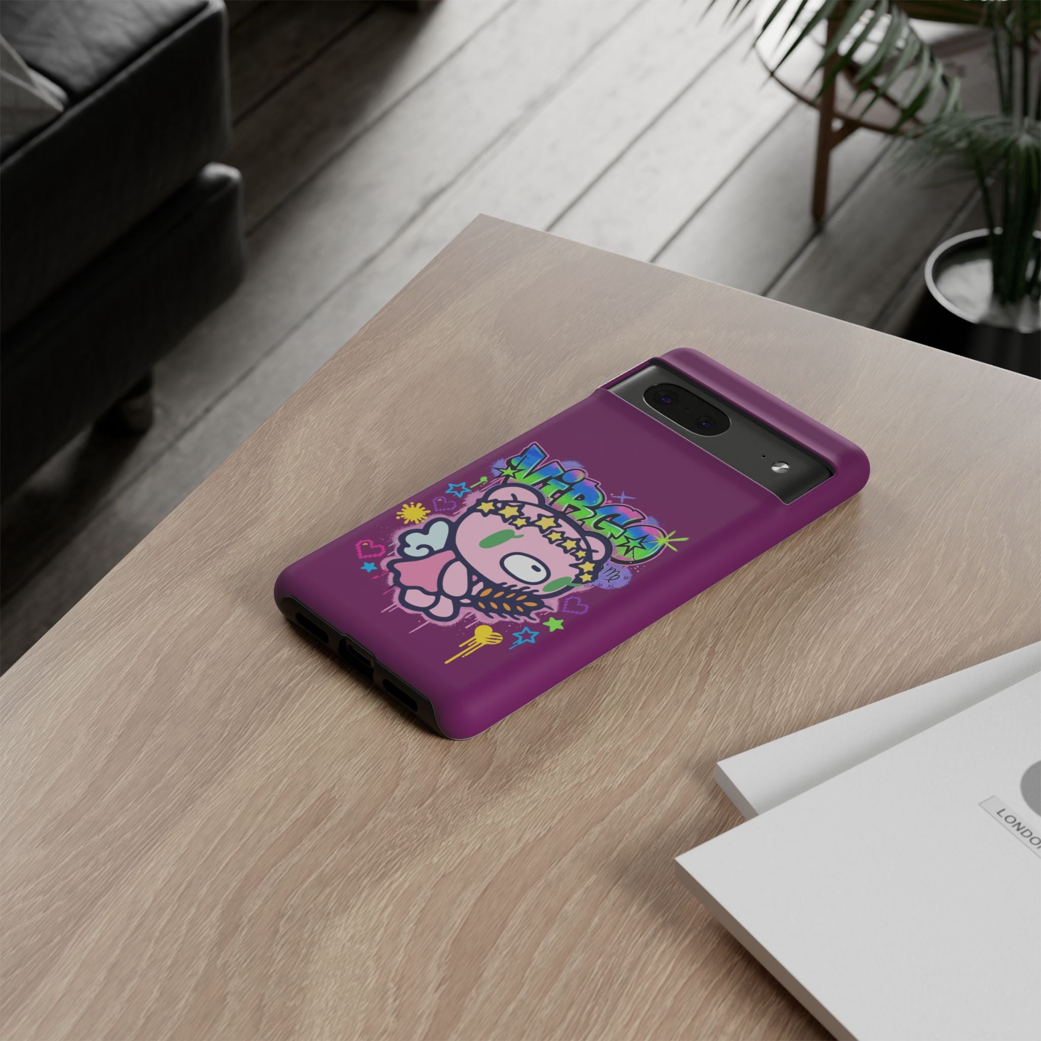 Zodiac Virgo  Gloomy Bear  Phone Case