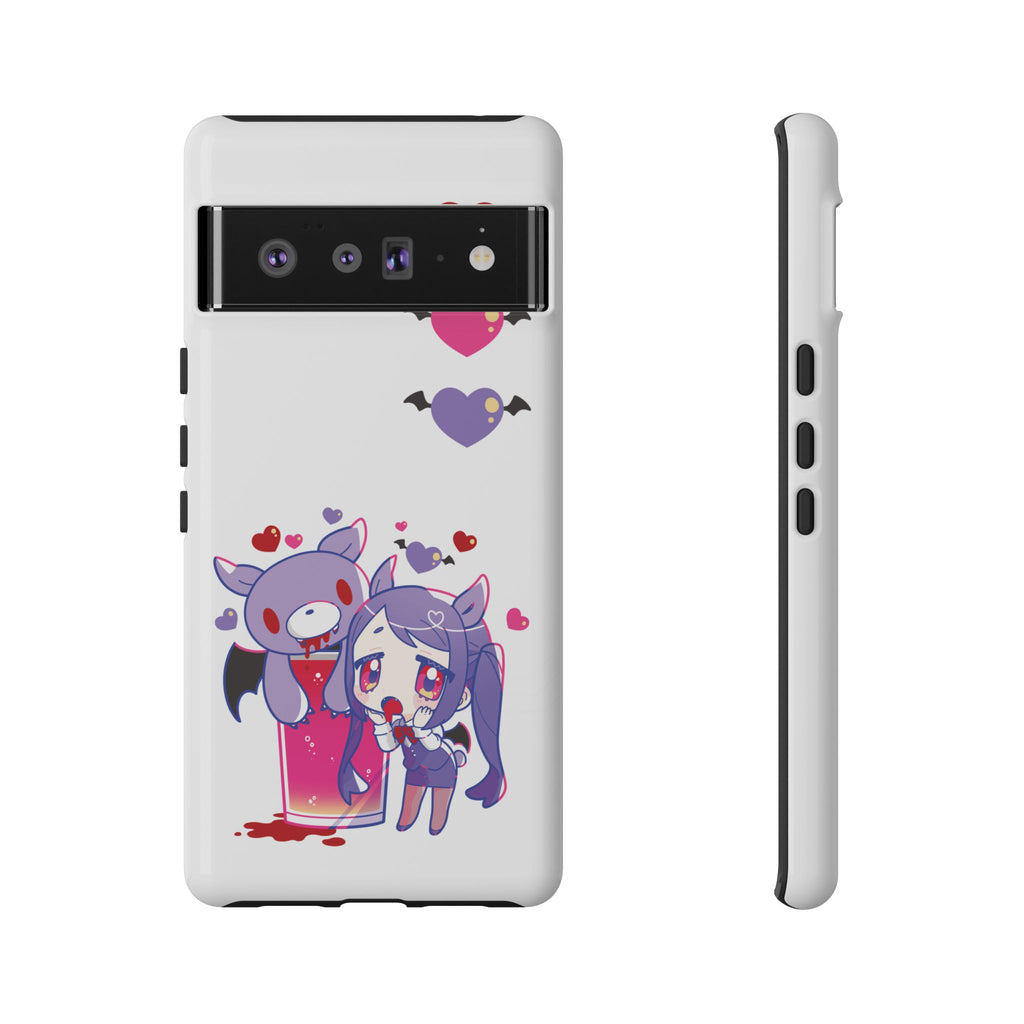 VA-11 HALL-A x Gloomy Bear Jill Phone Case - めれんげくん ver