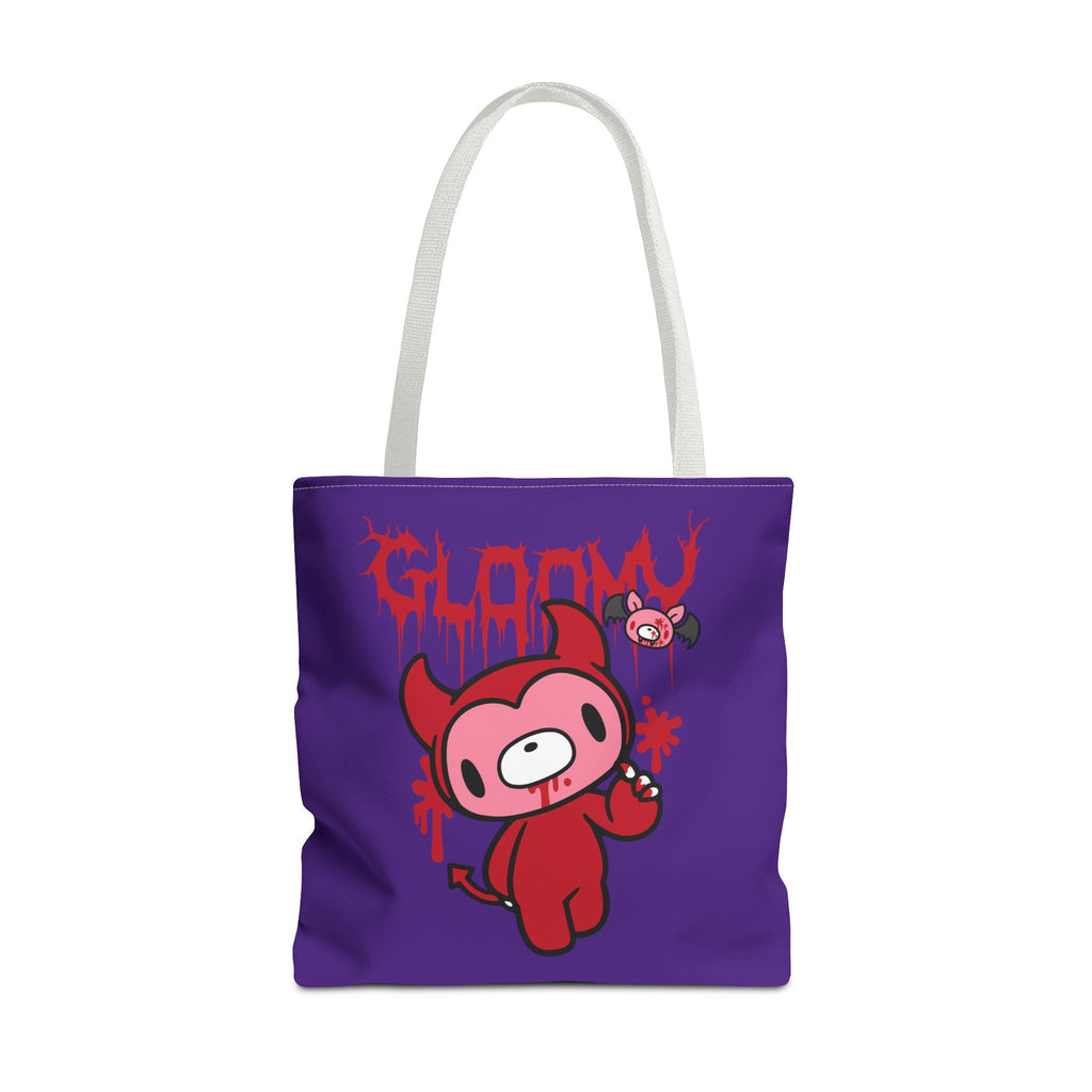 Gloomy Bear Halloween Devil Tote Bag - 2024