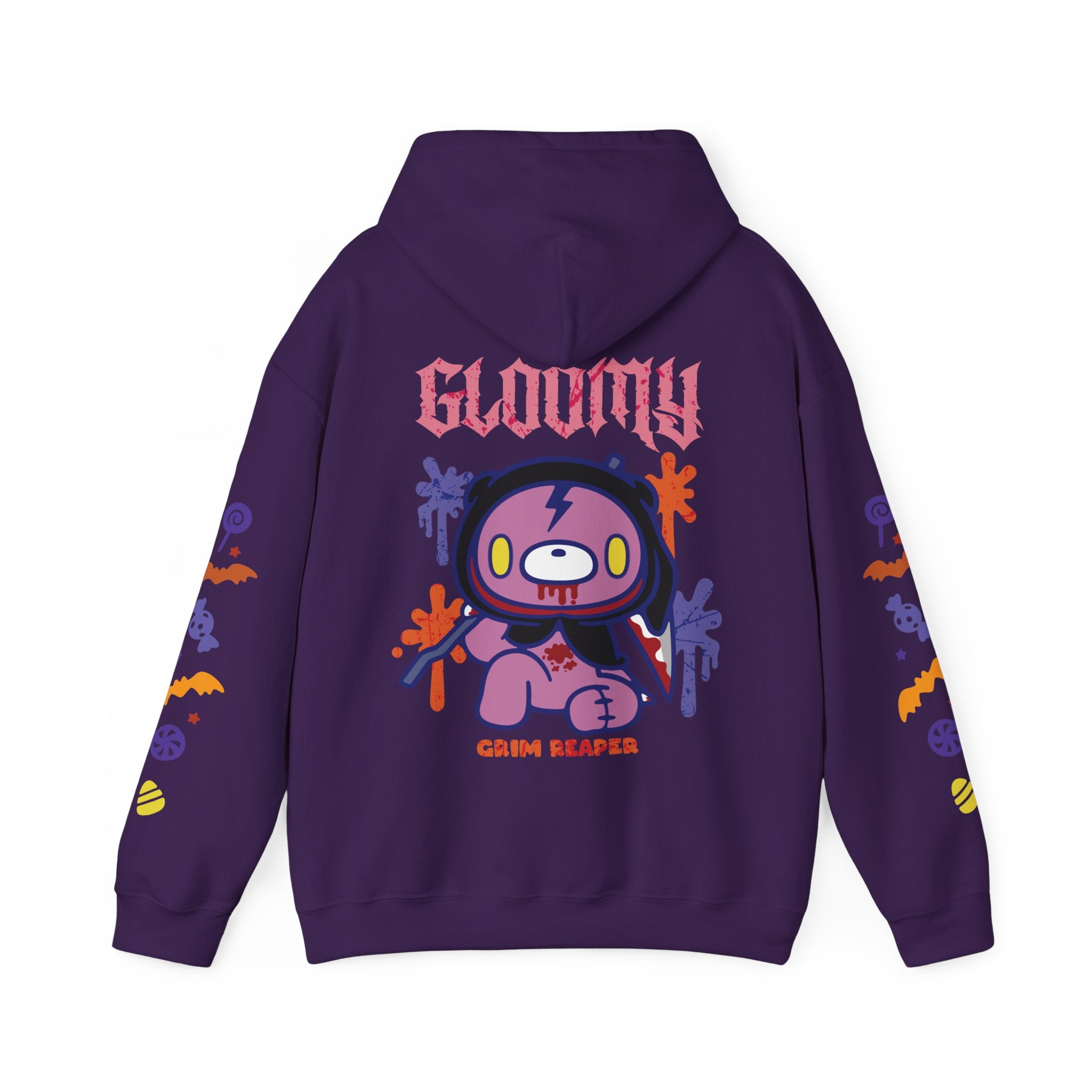 Halloween Grim Reaper Gloomy Bear Hoodie