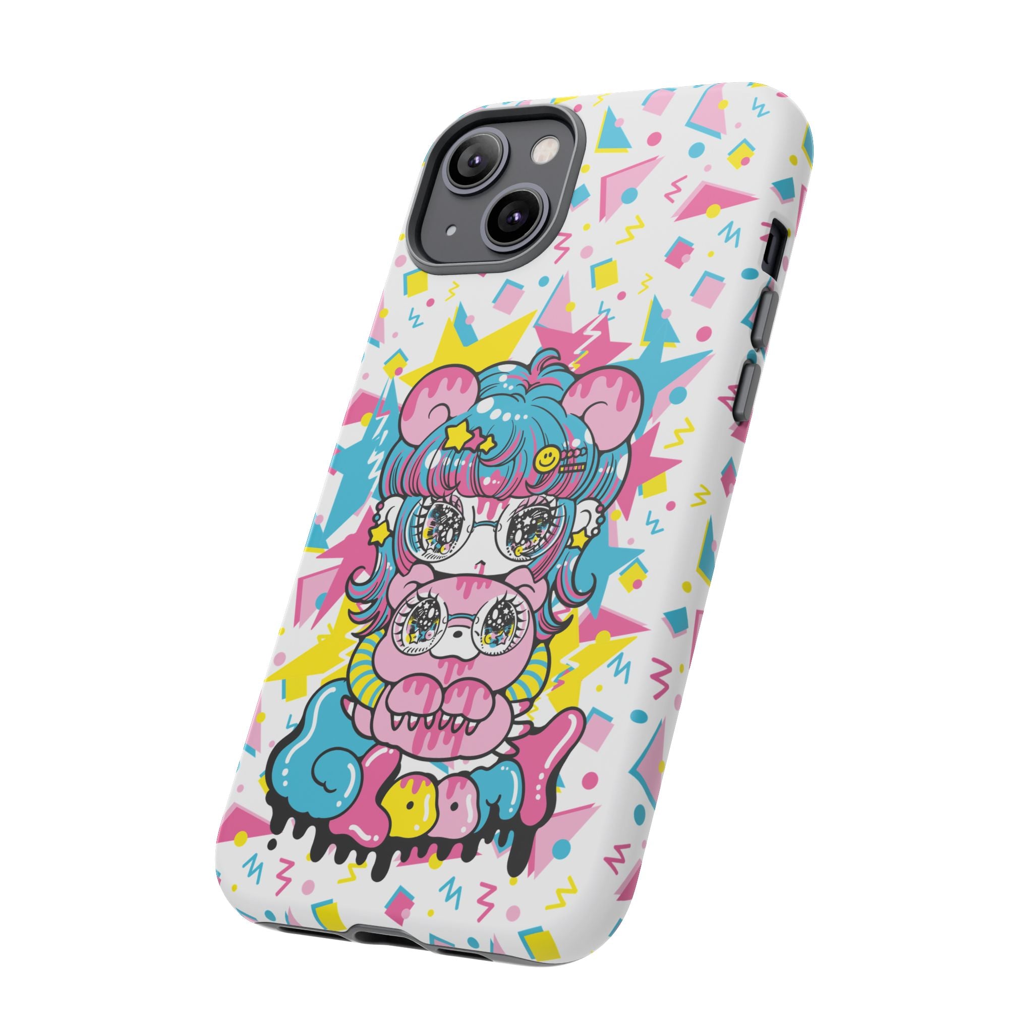 YURIE SEKIYA X GLOOMY BEAR ⭐️ FIRE GIRL PHONE CASE