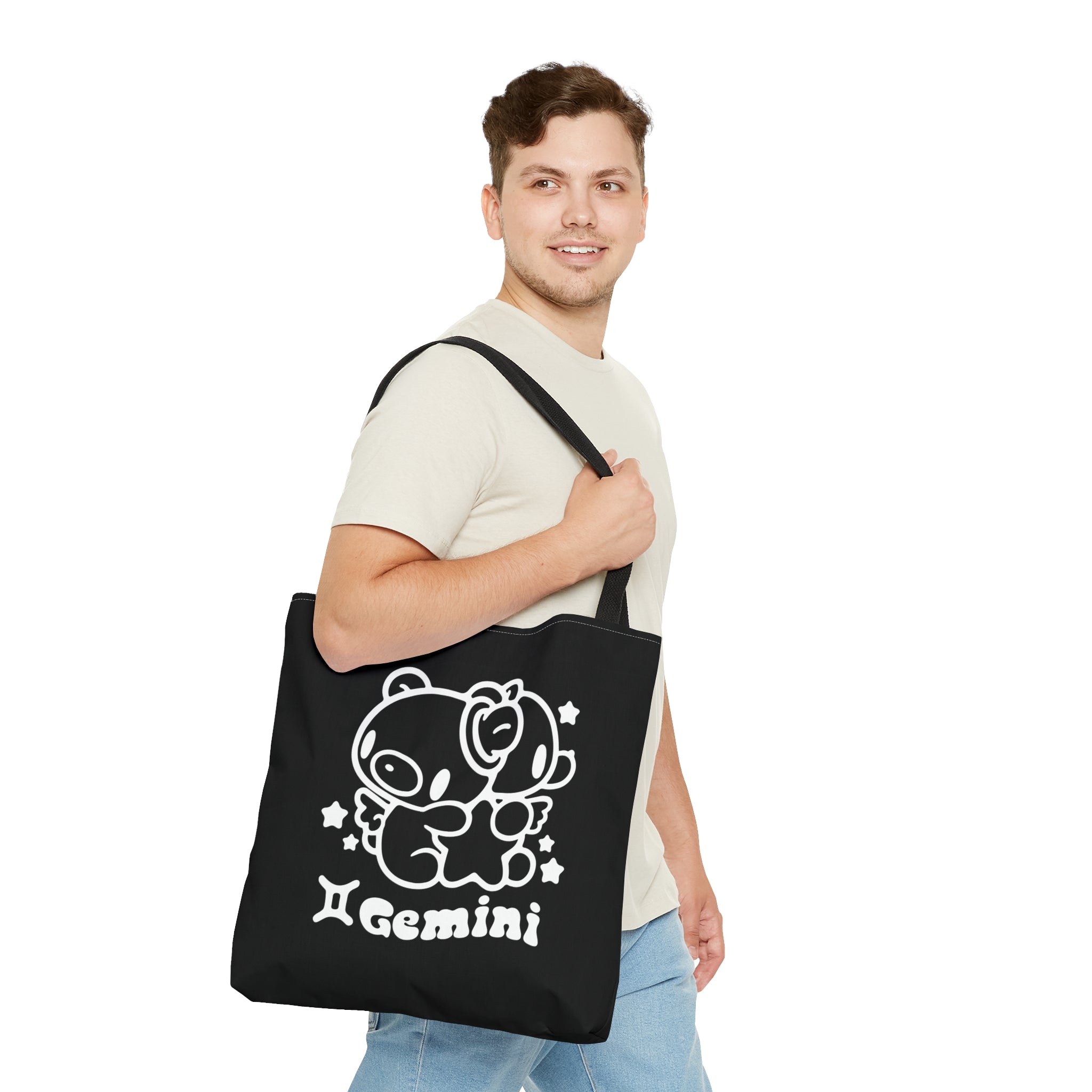 Gloomy Gemini zodiac Tote Bag