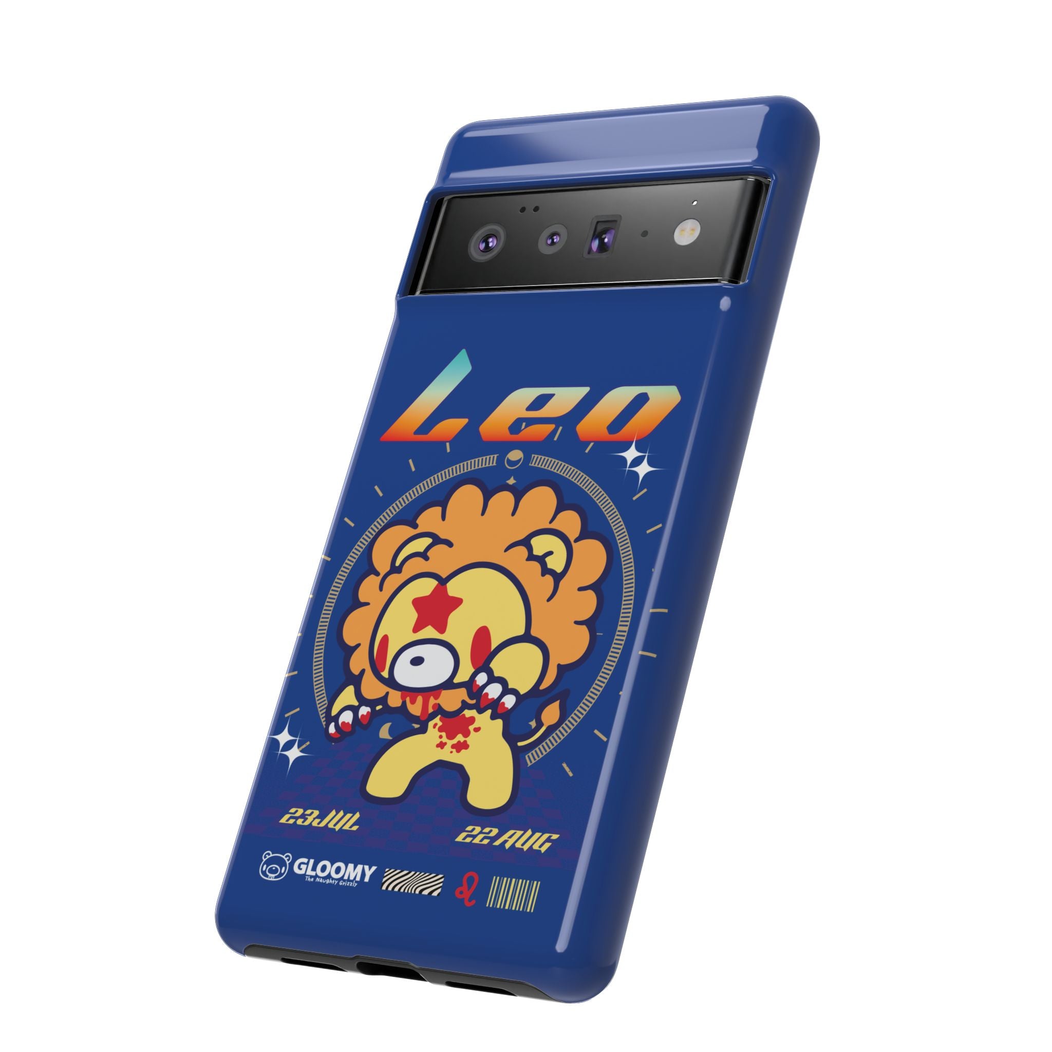 Zodiac Leo gloomy bear Phone Case