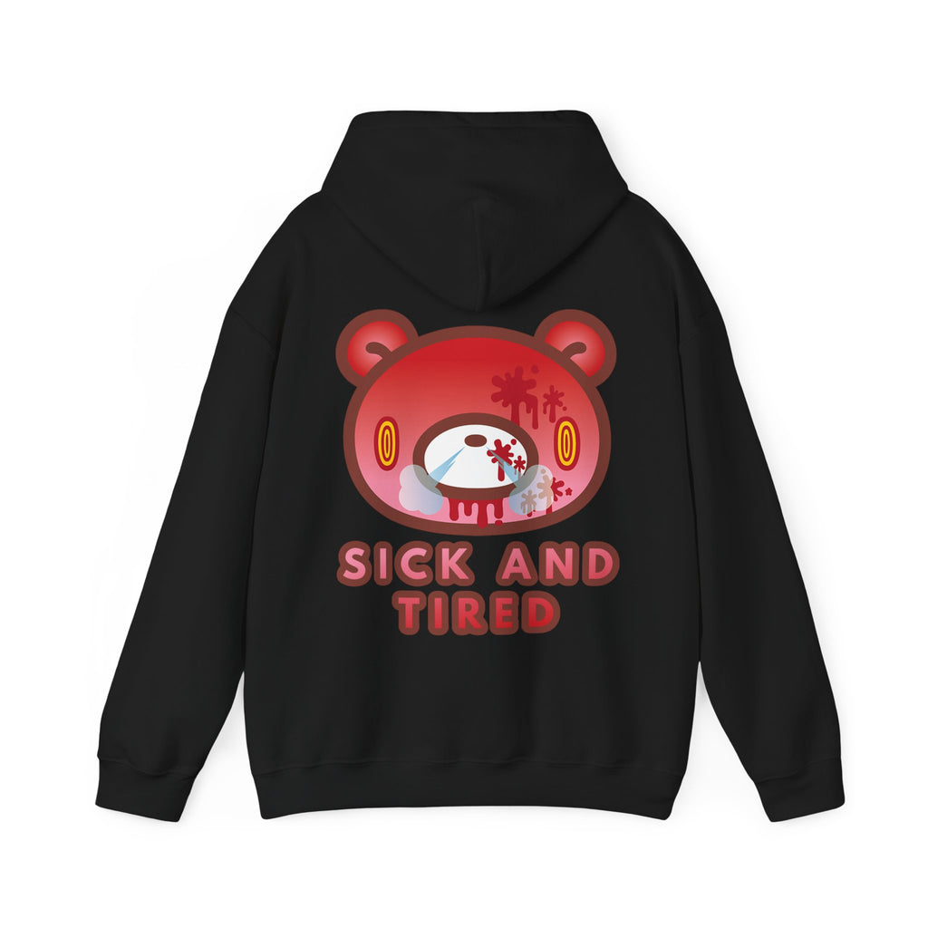 SICK AND TIRED Gloomy Bear Pullover Hoodie