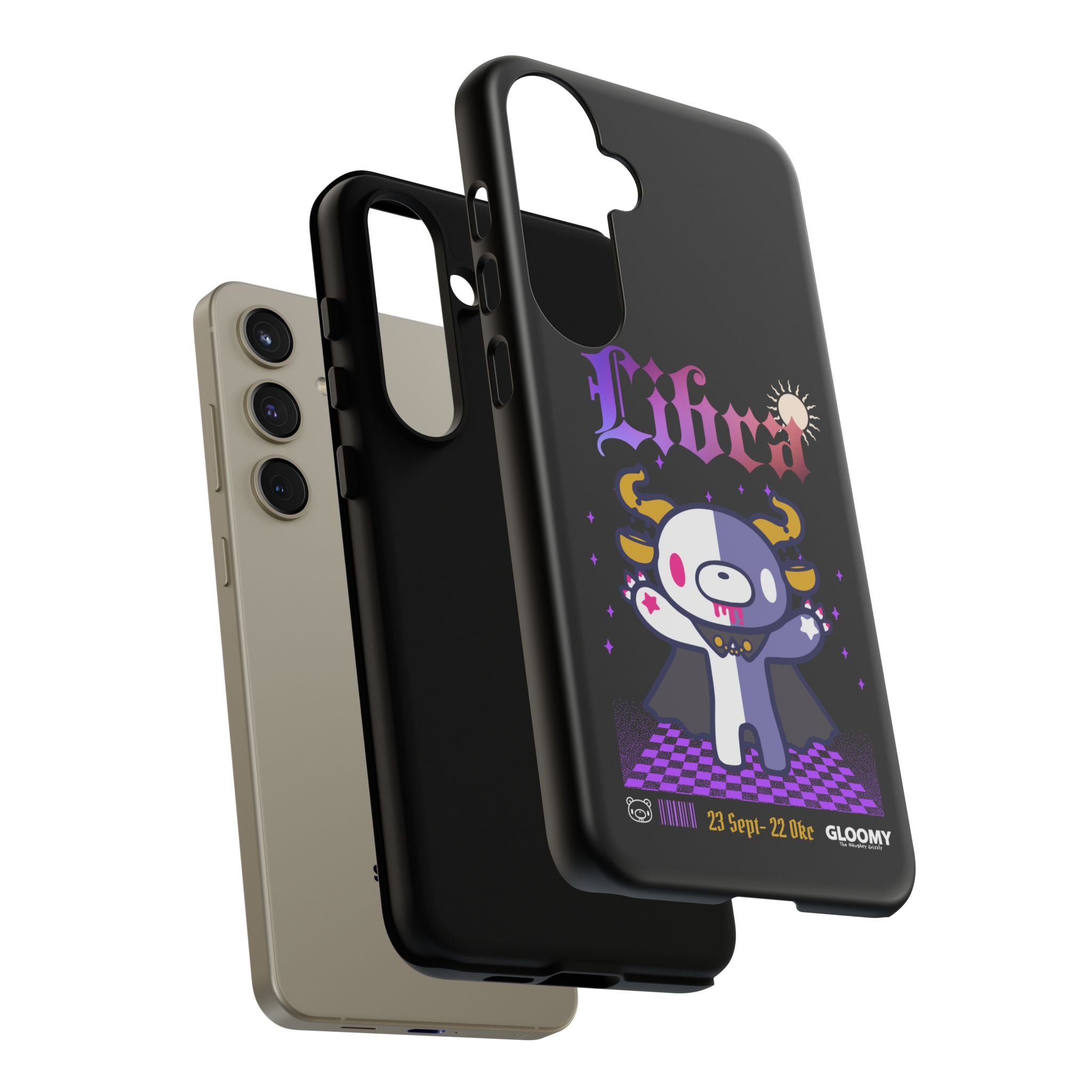 gloomy bear libra zodiac Phone Case