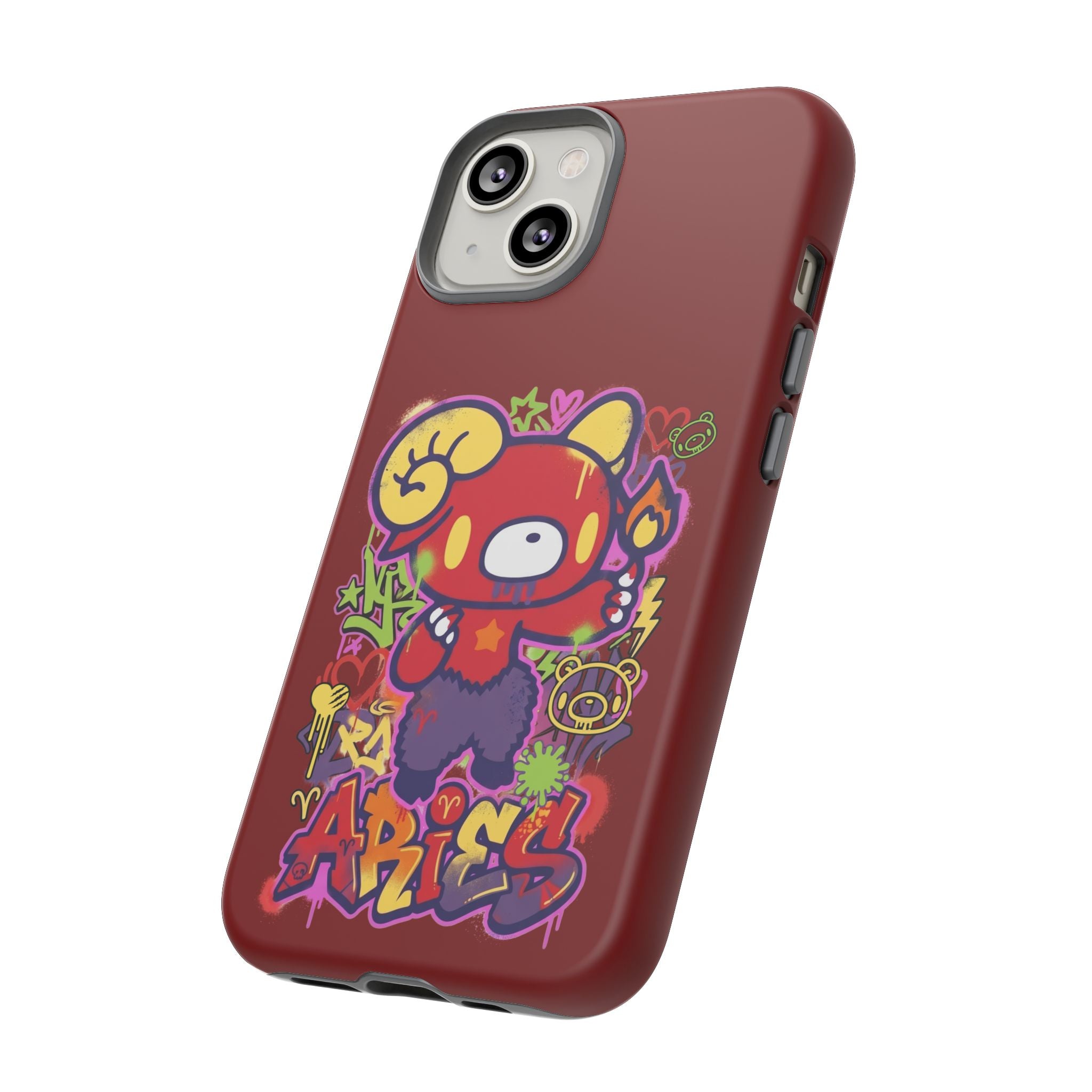 Zodiac Aries  Gloomy Bear Phone Case