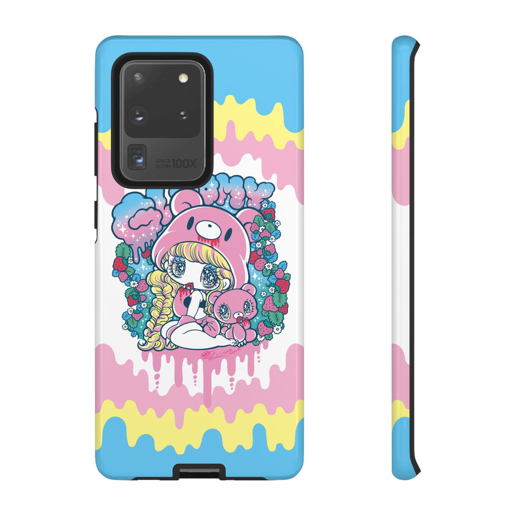 YURIE SEKIYA x GLOOMY BEAR ⭐️ GLOOMY-GIRL STRAWBERRY PHONE CASE