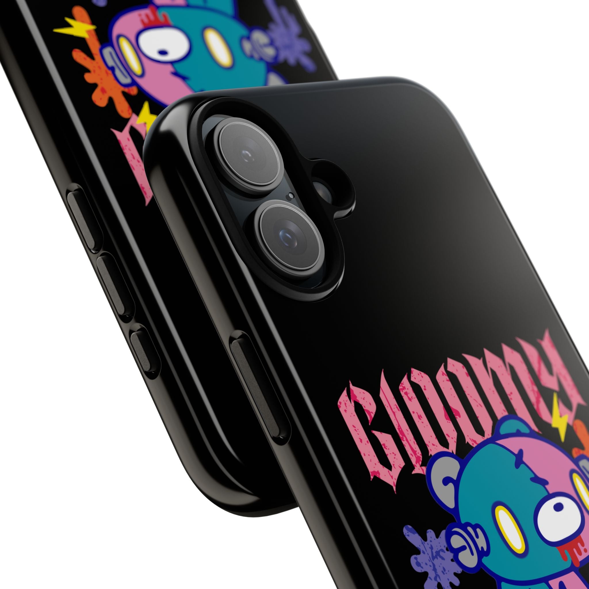 gloomy bear Halloween patchwork Phone Case