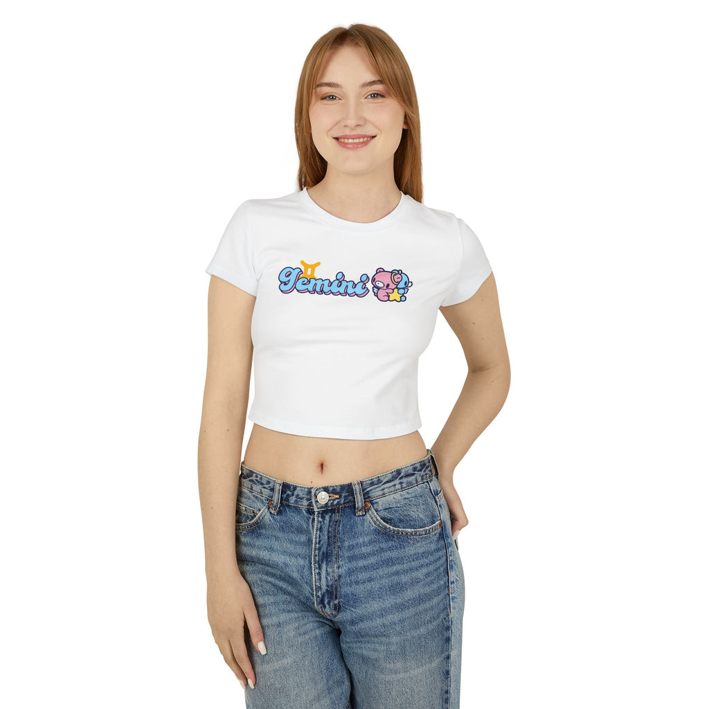 gemini zodiac gloomy Women's Baby Tee