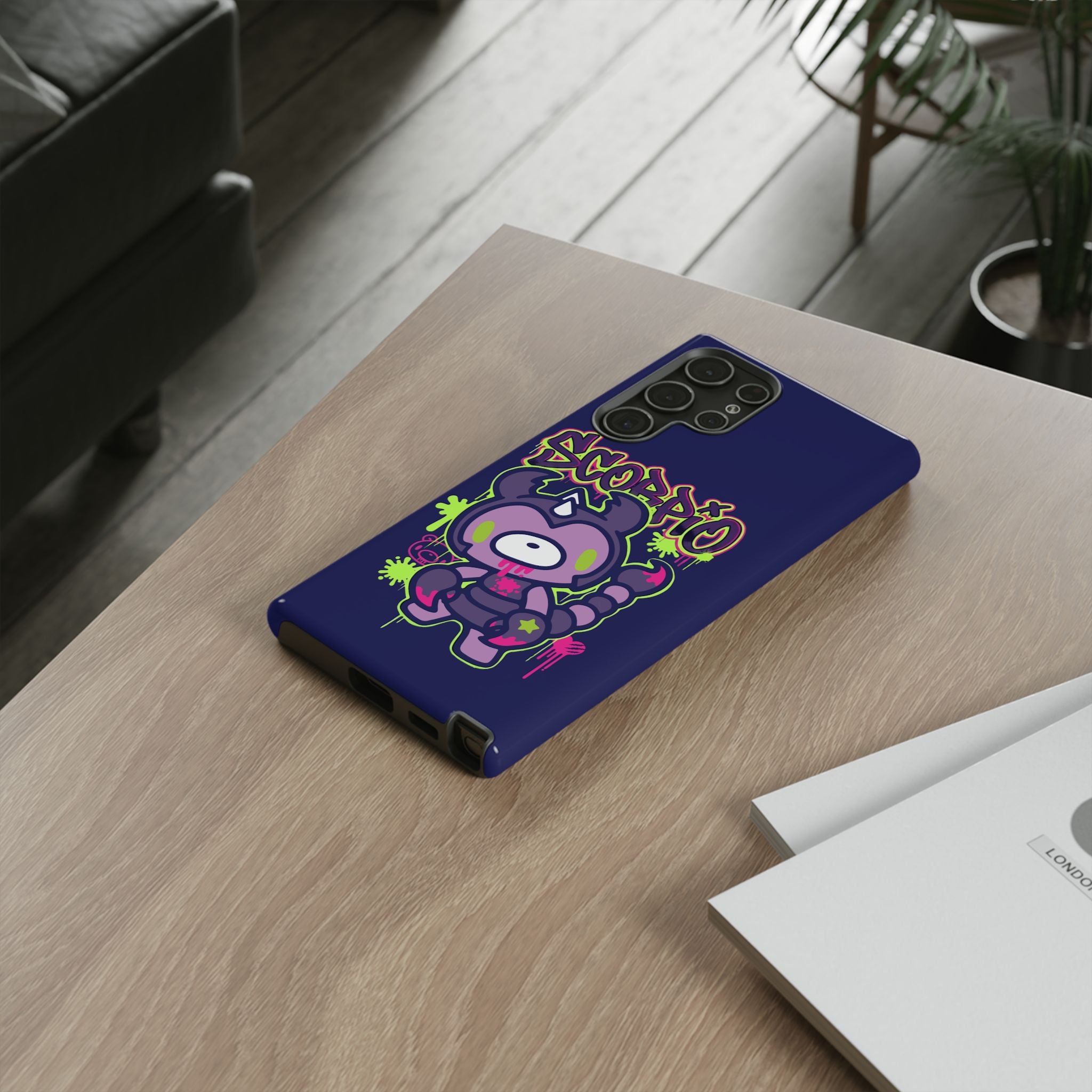 Zodiac Scorpio Gloomy Bear Phone Case