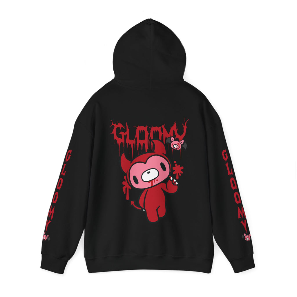 Gloomy Bear Halloween Devil Hoodie - 2024