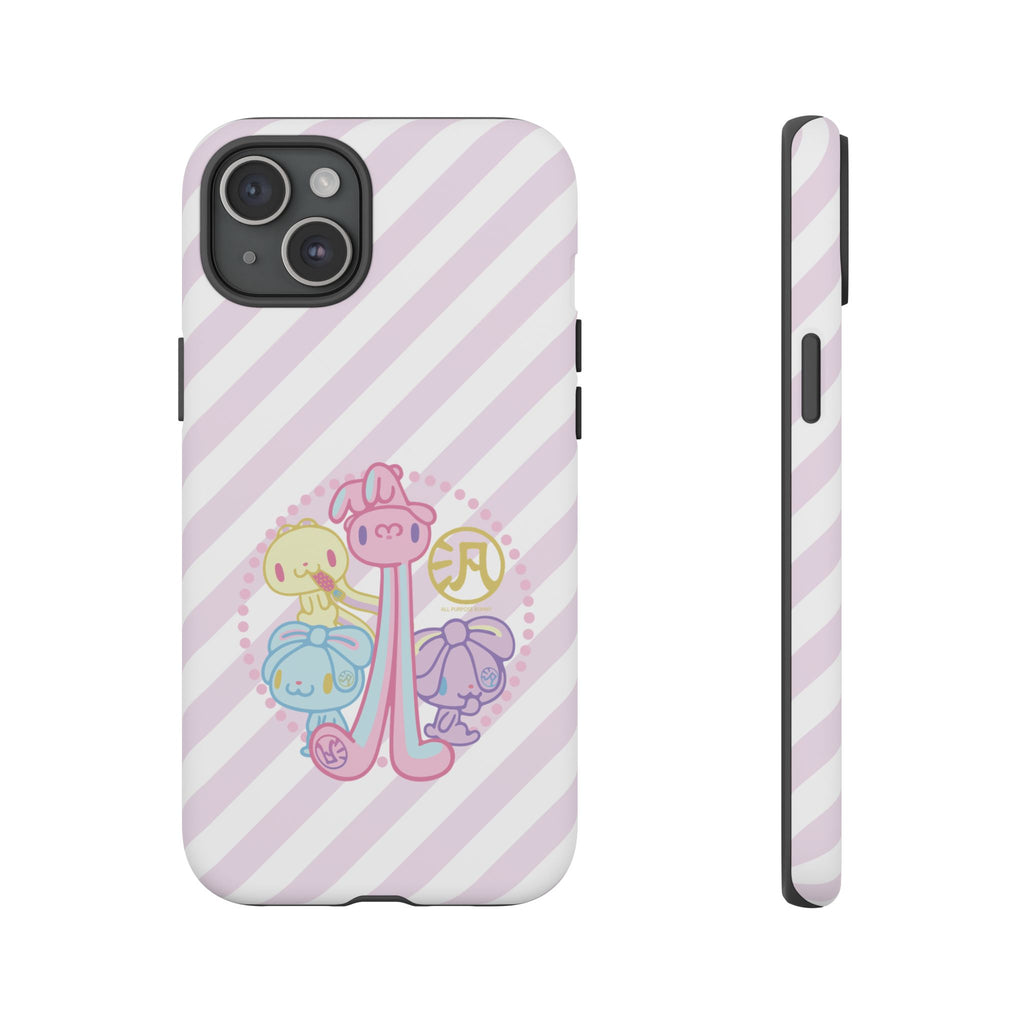 Group Pastel All Purpose Bunny - Phone Case