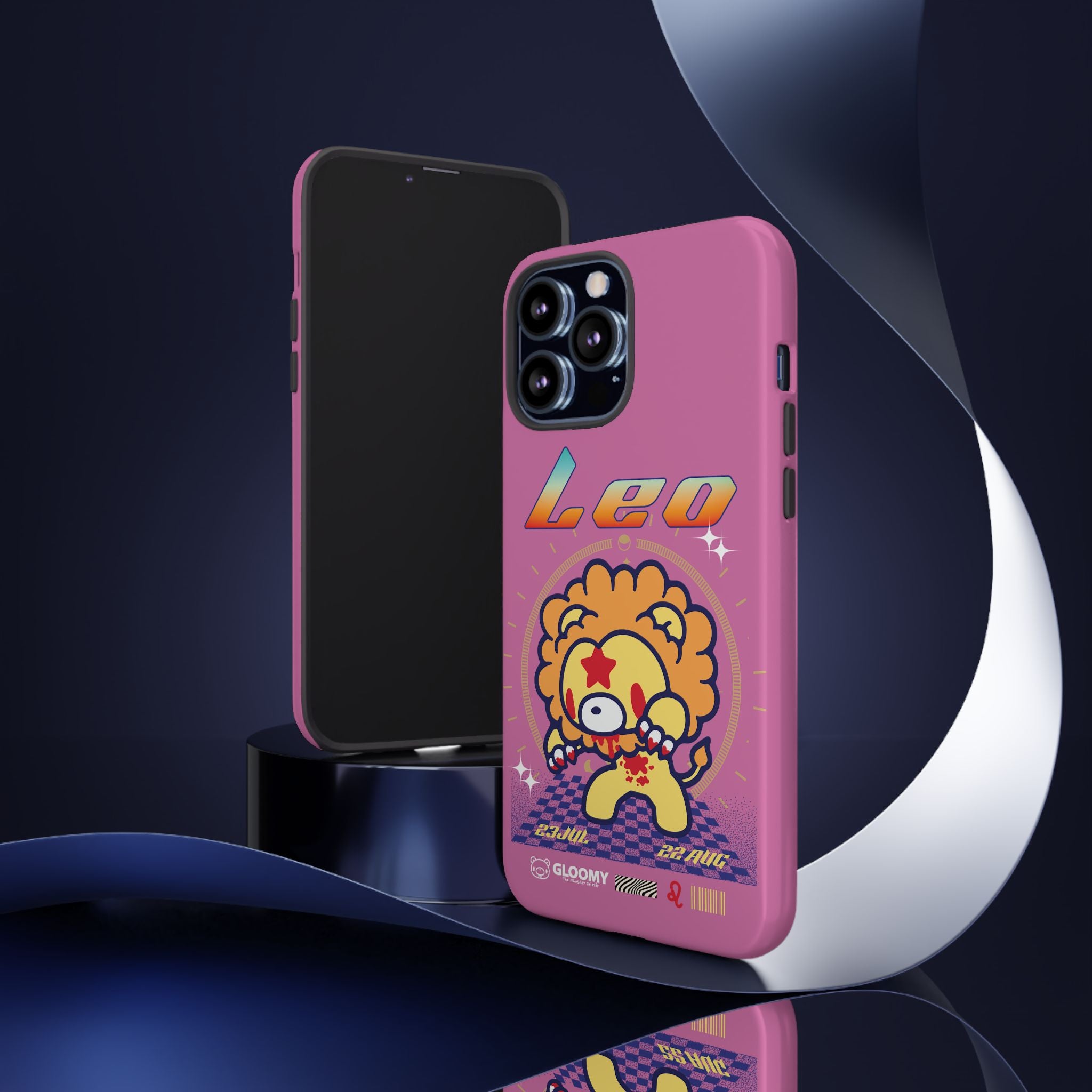 Zodiac Leo gloomy bear Phone Case