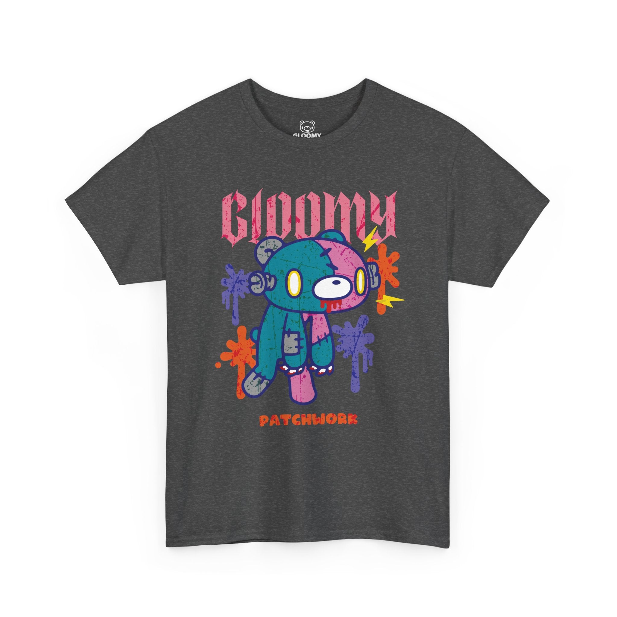 Gloomy Halloween Patchwork T-Shirt